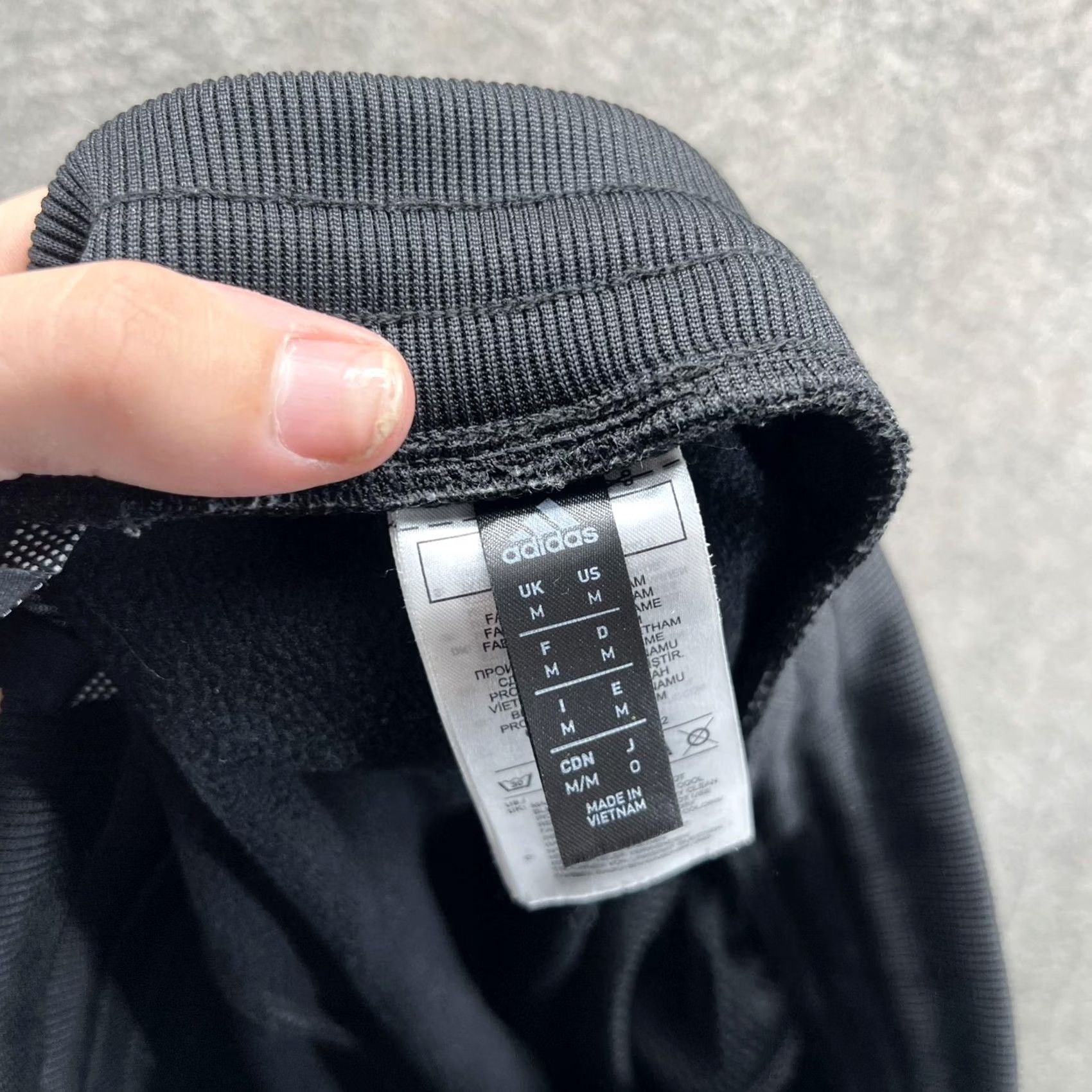 Adidas Adidas Jogger Pants Mens M Black AEROREADY Knit Elastic Waist Athletic Size US 31 - 2 Thumbnail