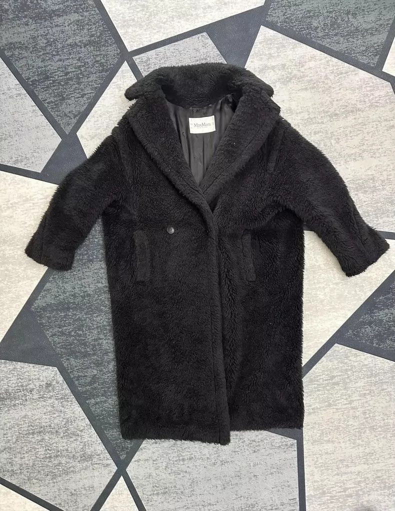 Max Mara Max Mara Black teddy coat Size XS / US 0-2 / IT 36-38 - 1 Thumbnail