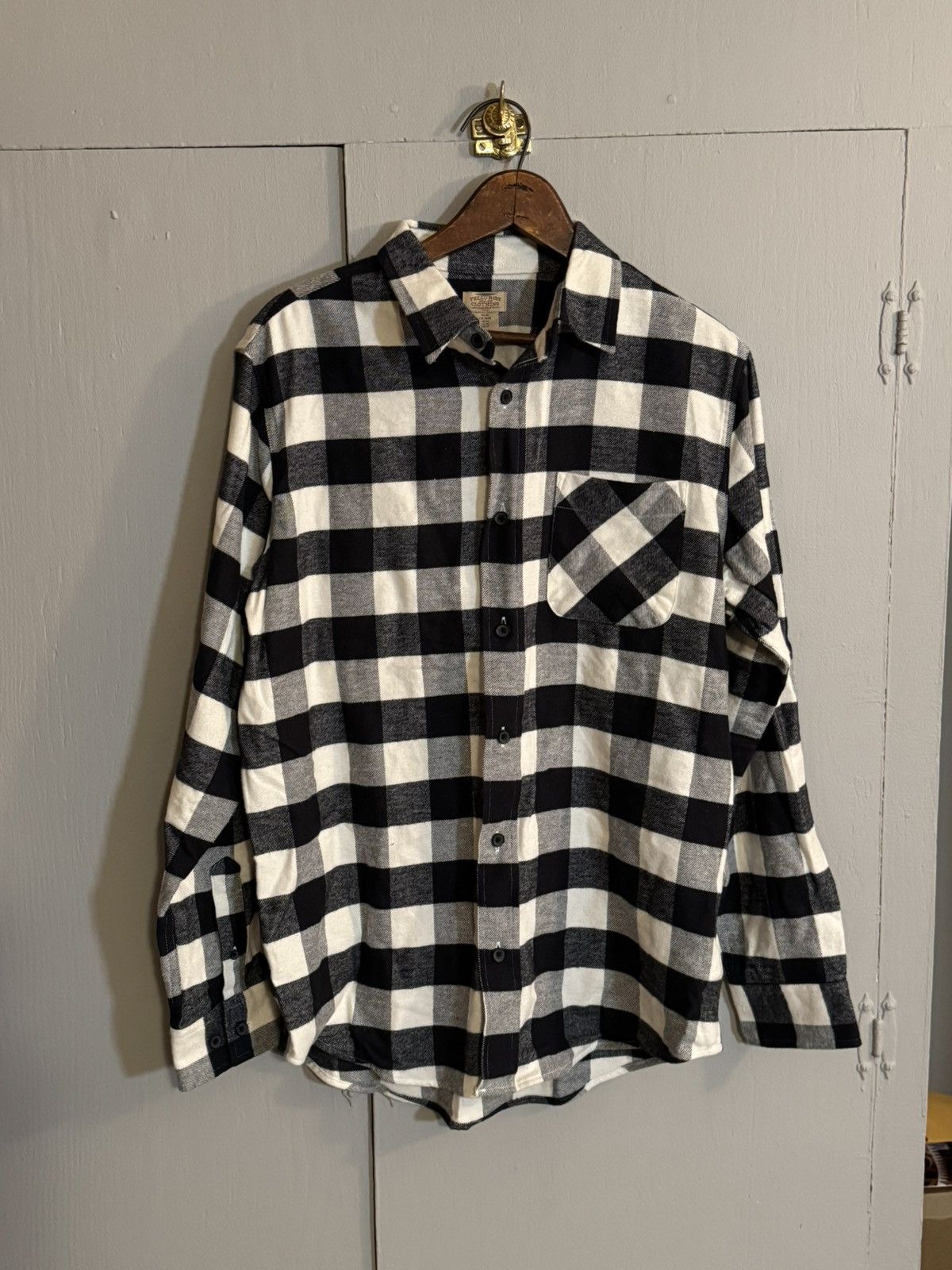 Telluride Black and White checkered flannel Size US M / EU 48-50 / 2 - 1 Thumbnail