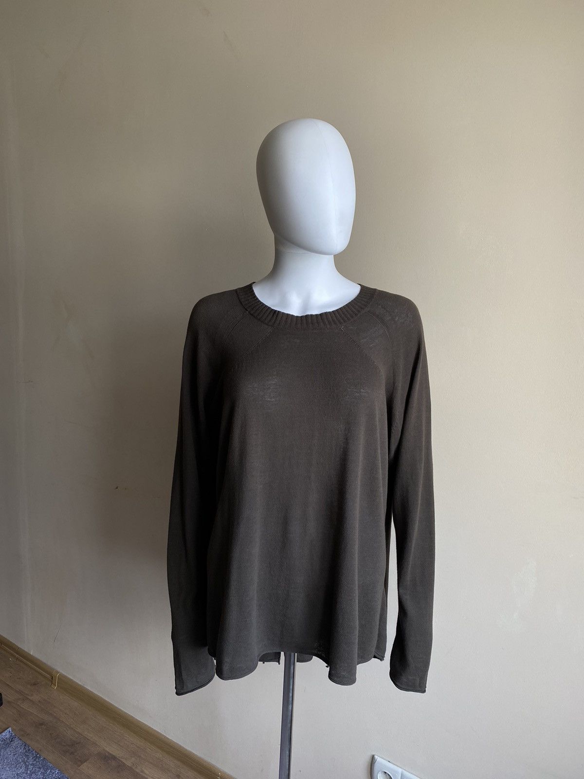 Rundholz Rundholz Black Label Asymmetrical Khaki Sweater Size S Size S / US 4 / IT 40 - 2 Thumbnail