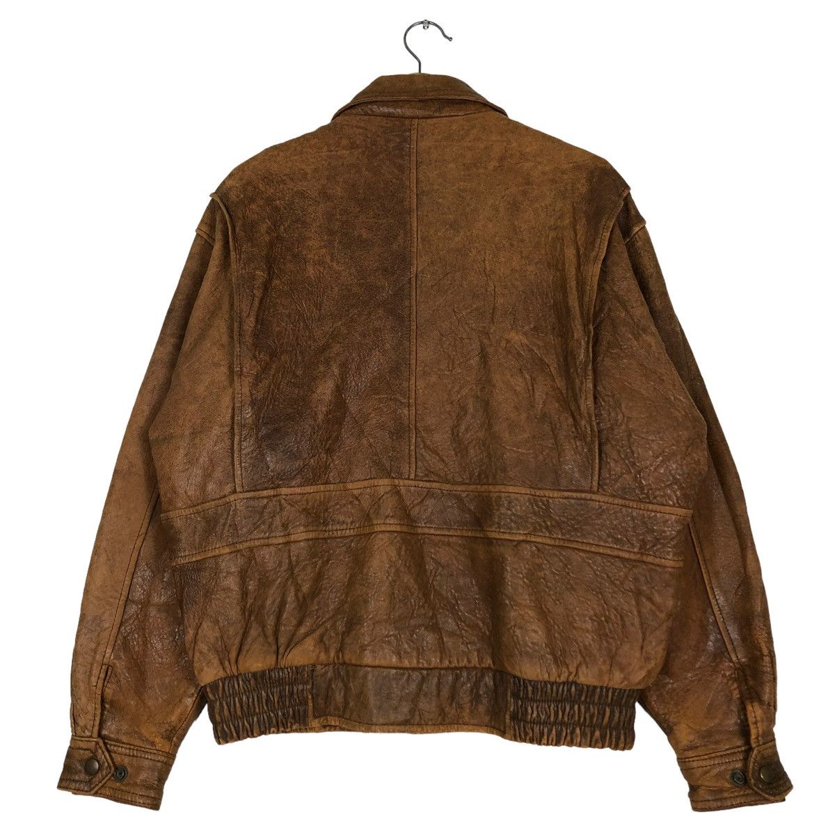 Vintage 🔥VINTAGE LEATHER FLIGHT JACKET USA STYLEWEAR LEATHER Size US L / EU 52-54 / 3 - 8 Thumbnail