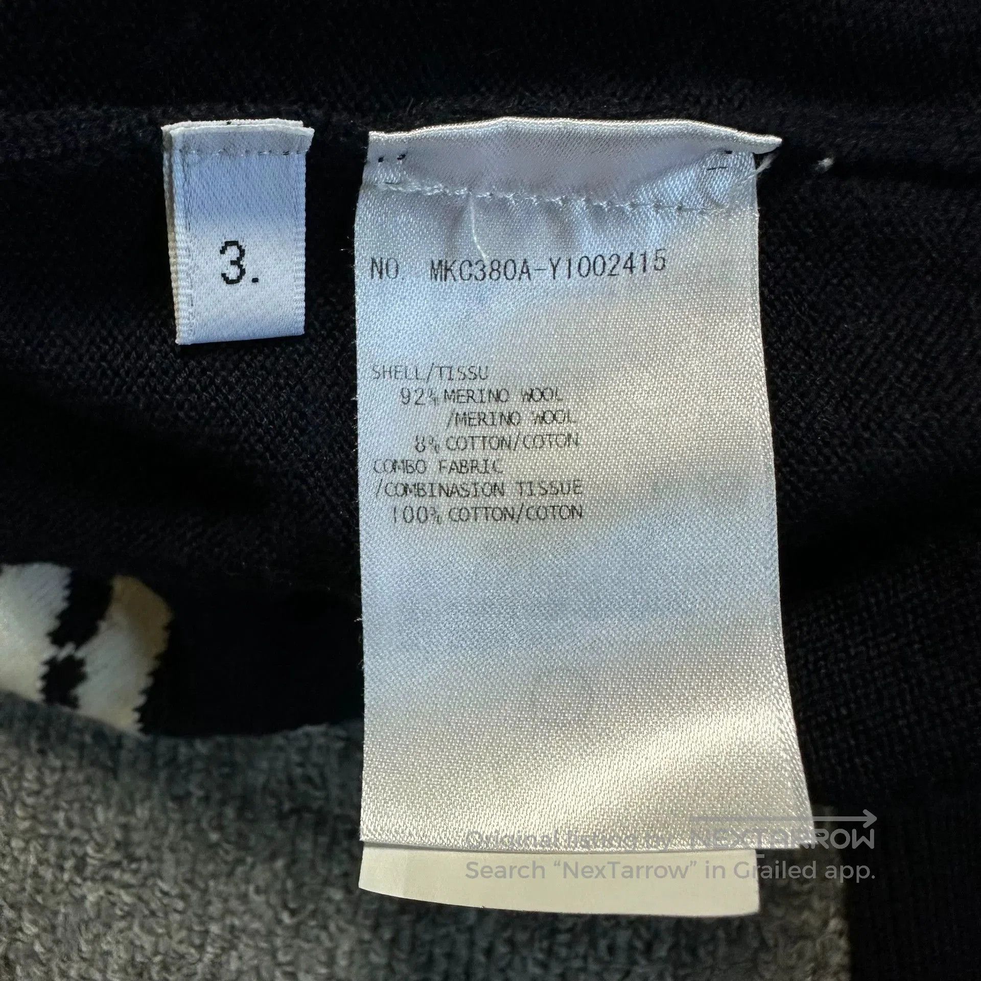 Thom Browne thom browne navy cardigan with kite print. Size US M / EU 48-50 / 2 - 5 Thumbnail