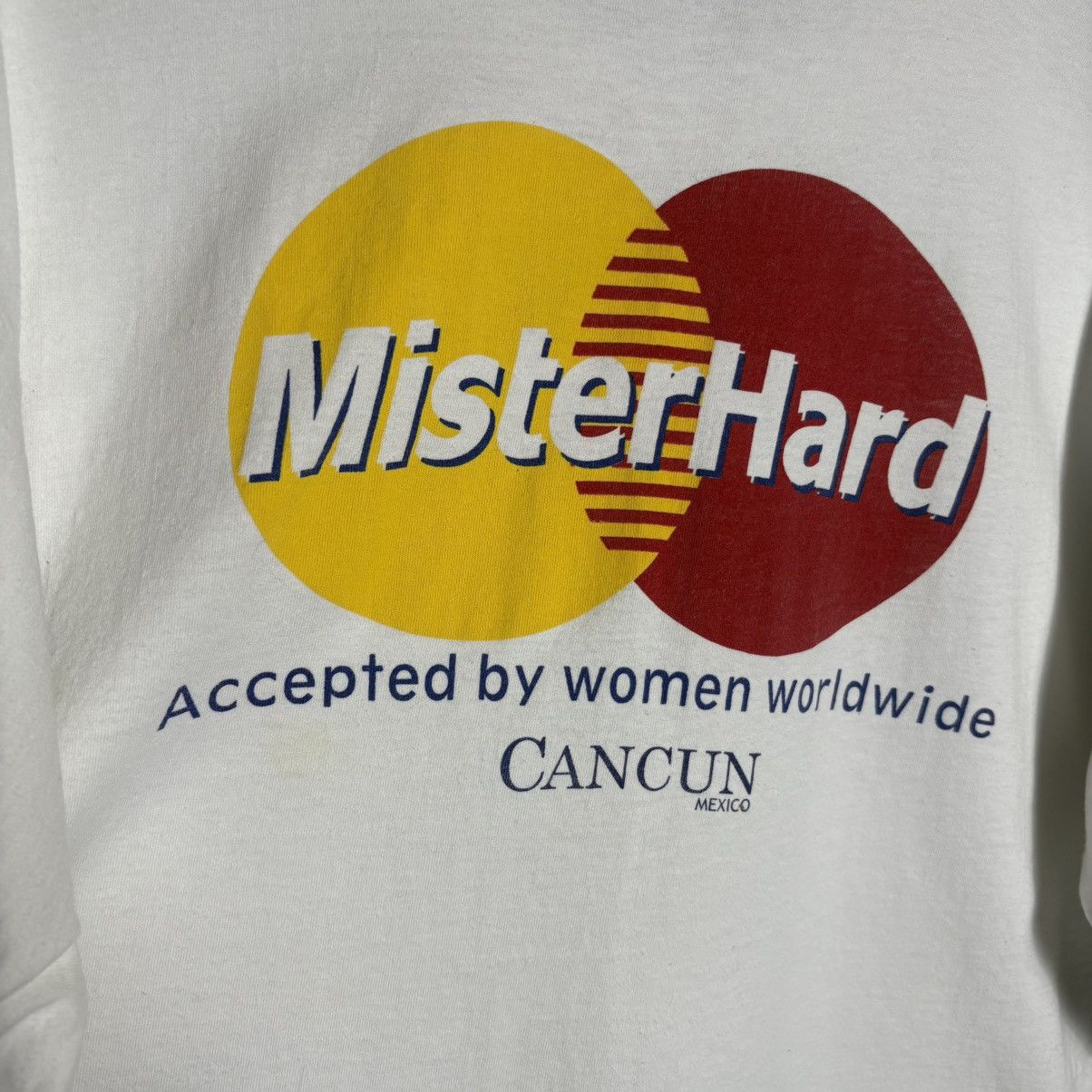 Vintage Vintage 90s Mister Hard Cancun Mexico T Shirt Size US XL / EU 56 / 4 - 3 Thumbnail