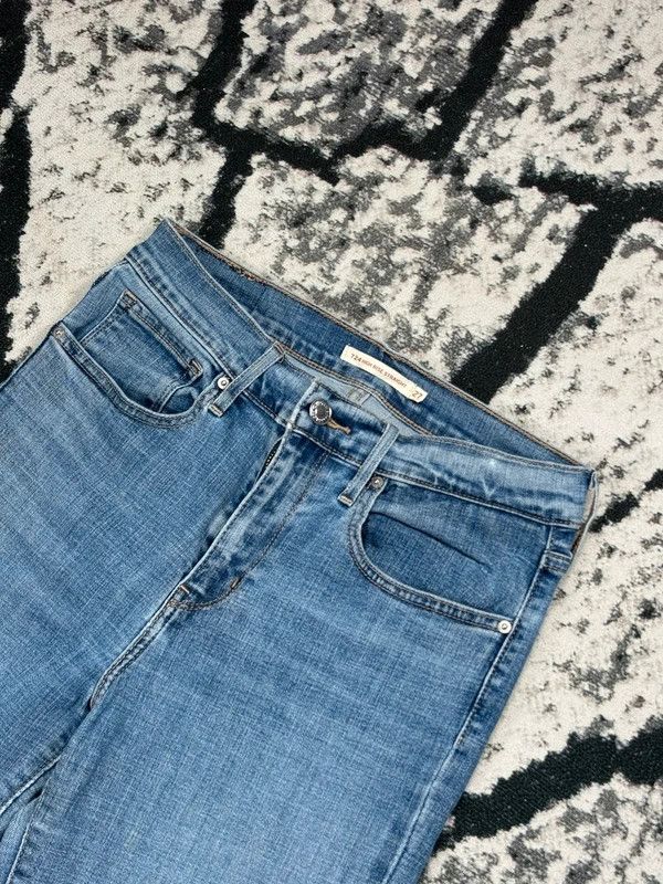 Levi's Levis 724 high rise straight blue jeans 27 32 Size 27" / US 4 / IT 40 - 5 Thumbnail