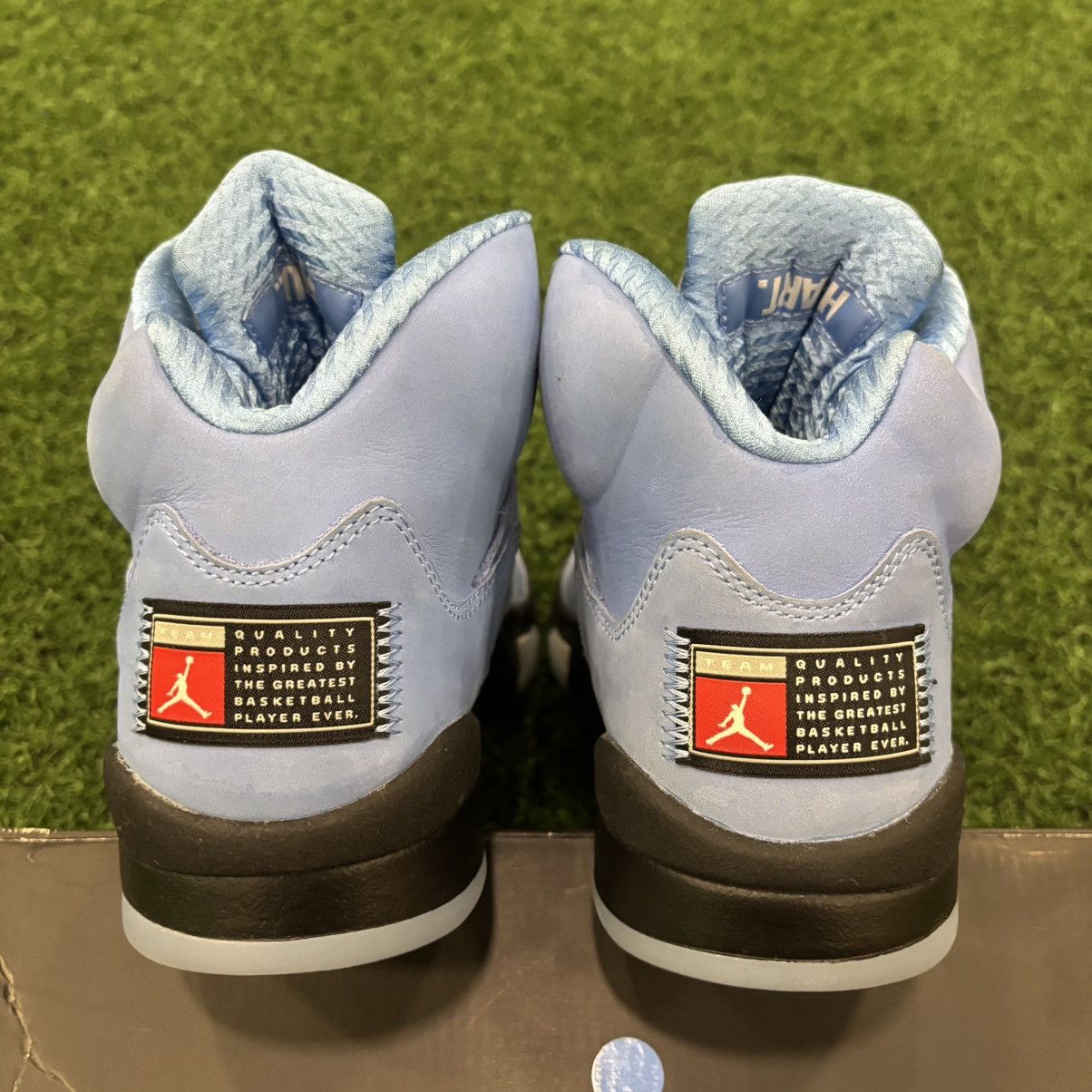 Jordan Brand Size 9 -Jordan 5 Retro UNC University Blue Flawless With Box Size US 9 / EU 42 - 4 Thumbnail
