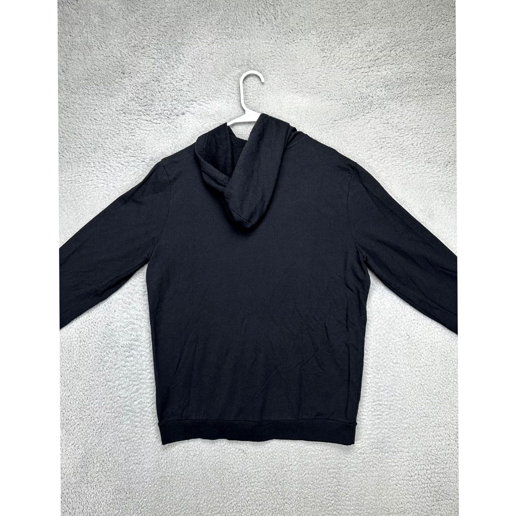 Marine Layer Marine Layer Hoodie Sweatshirt Adult Large Black Pullover Drawstring Men Size US L / EU 52-54 / 3 - 3 Thumbnail