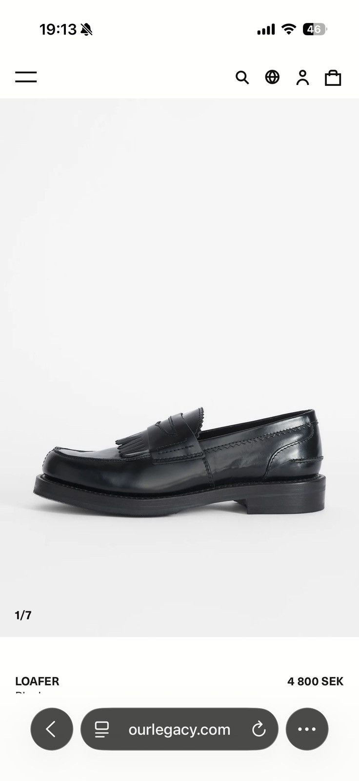 Our Legacy OUR LEGACY LOAFER Size US 13 / EU 46 - 3 Thumbnail