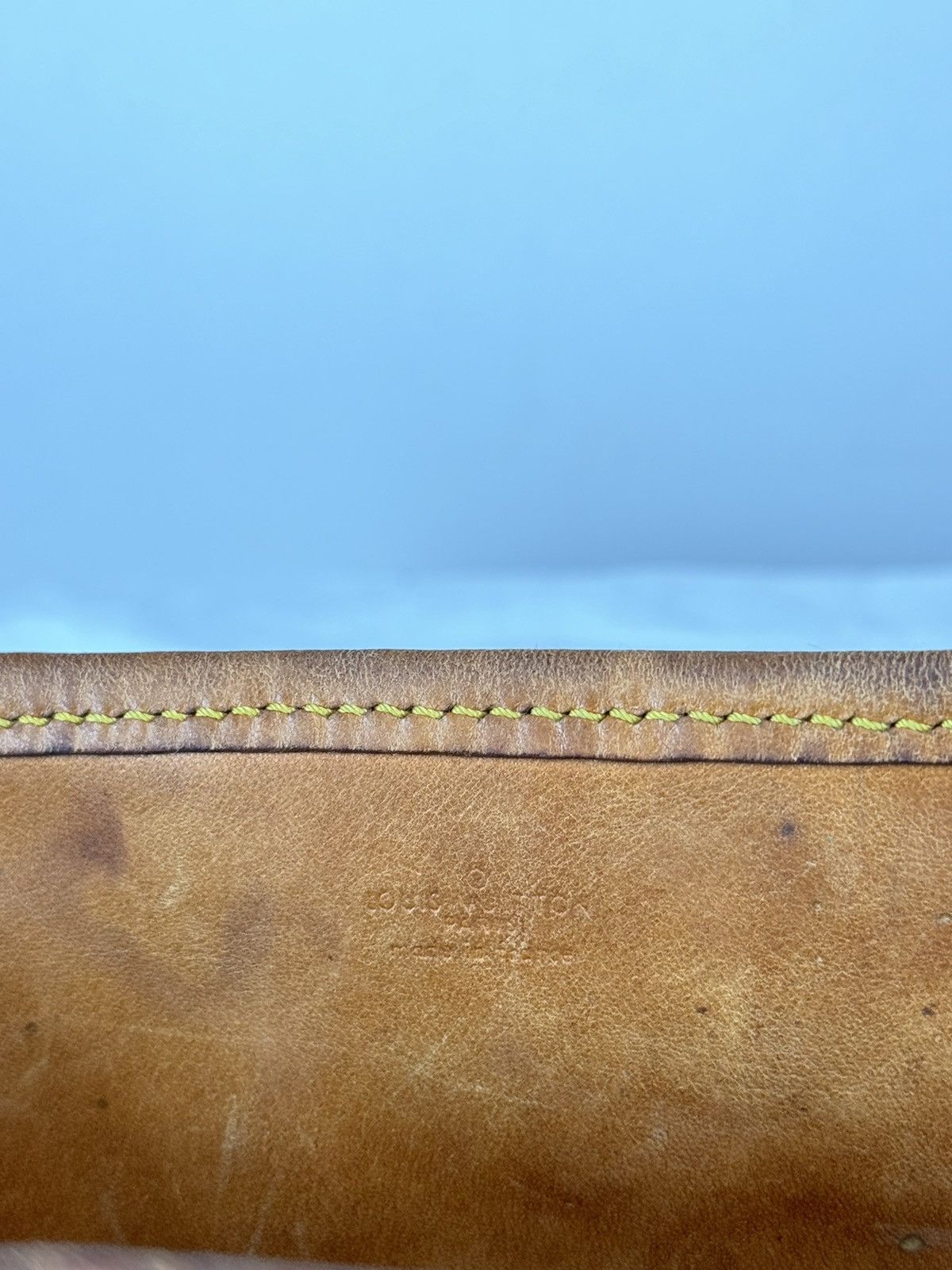 Louis Vuitton Vintage leather bag Louis Vuitton Bucket original item Size ONE SIZE - 4 Thumbnail