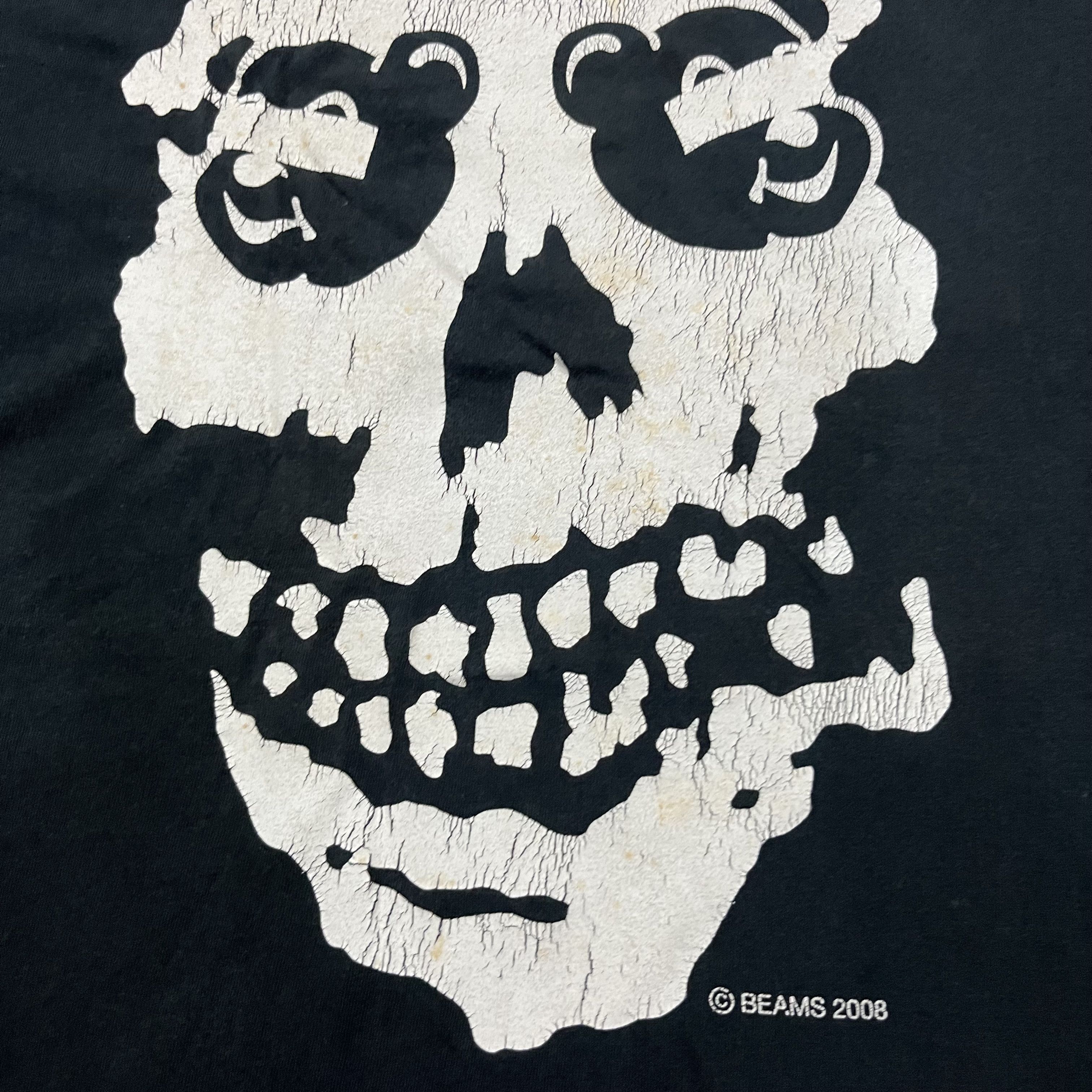 Expert Horror Offer Me🔥 BEAMS X MISFITS PUNK Sunfaded TEE Size US M / EU 48-50 / 2 - 4 Thumbnail
