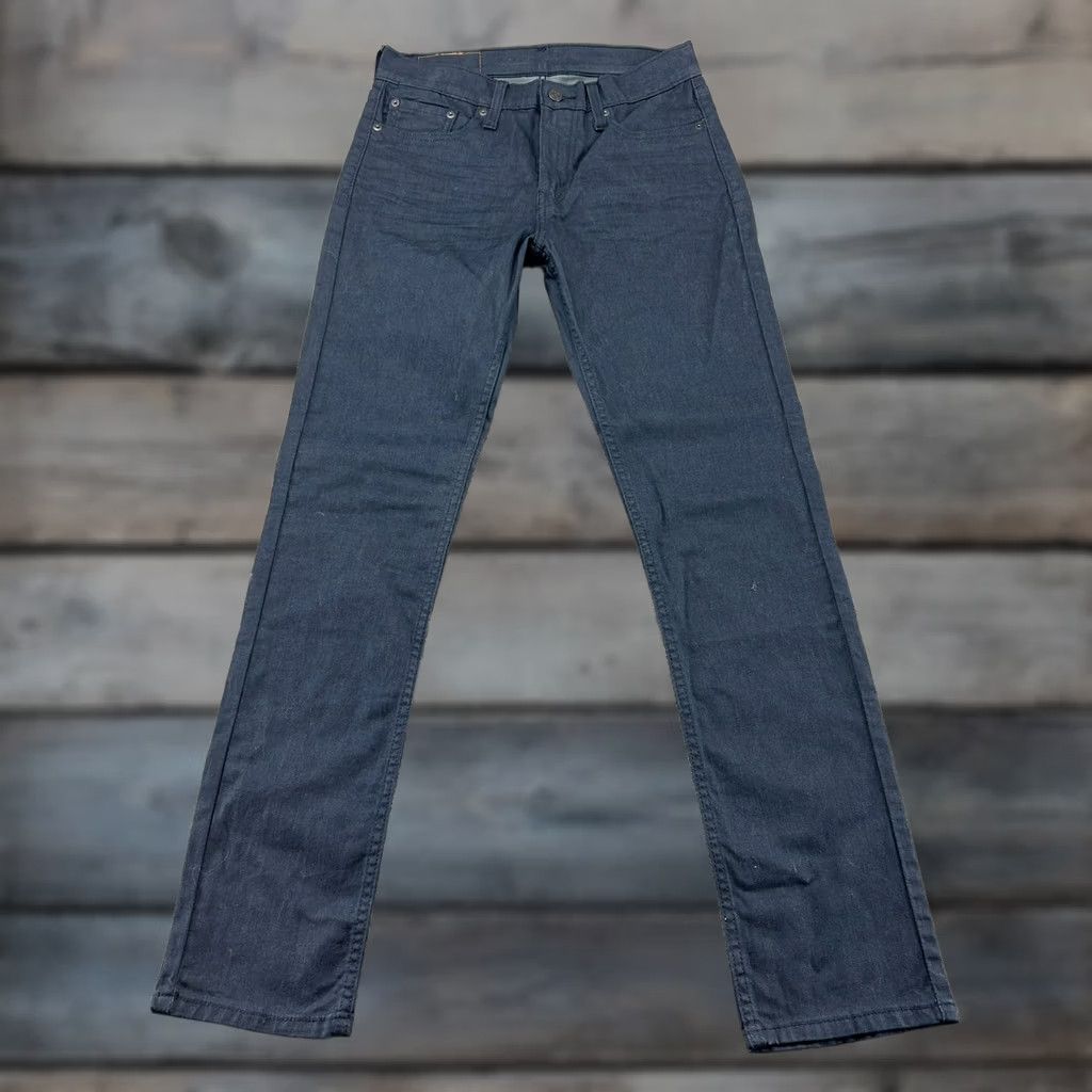 Levi's VINTAGE Levis 511 Jeans Mens 29x32 Blue Slim Fit Dark Wash Stretch Denim Size US 29 - 1 Thumbnail