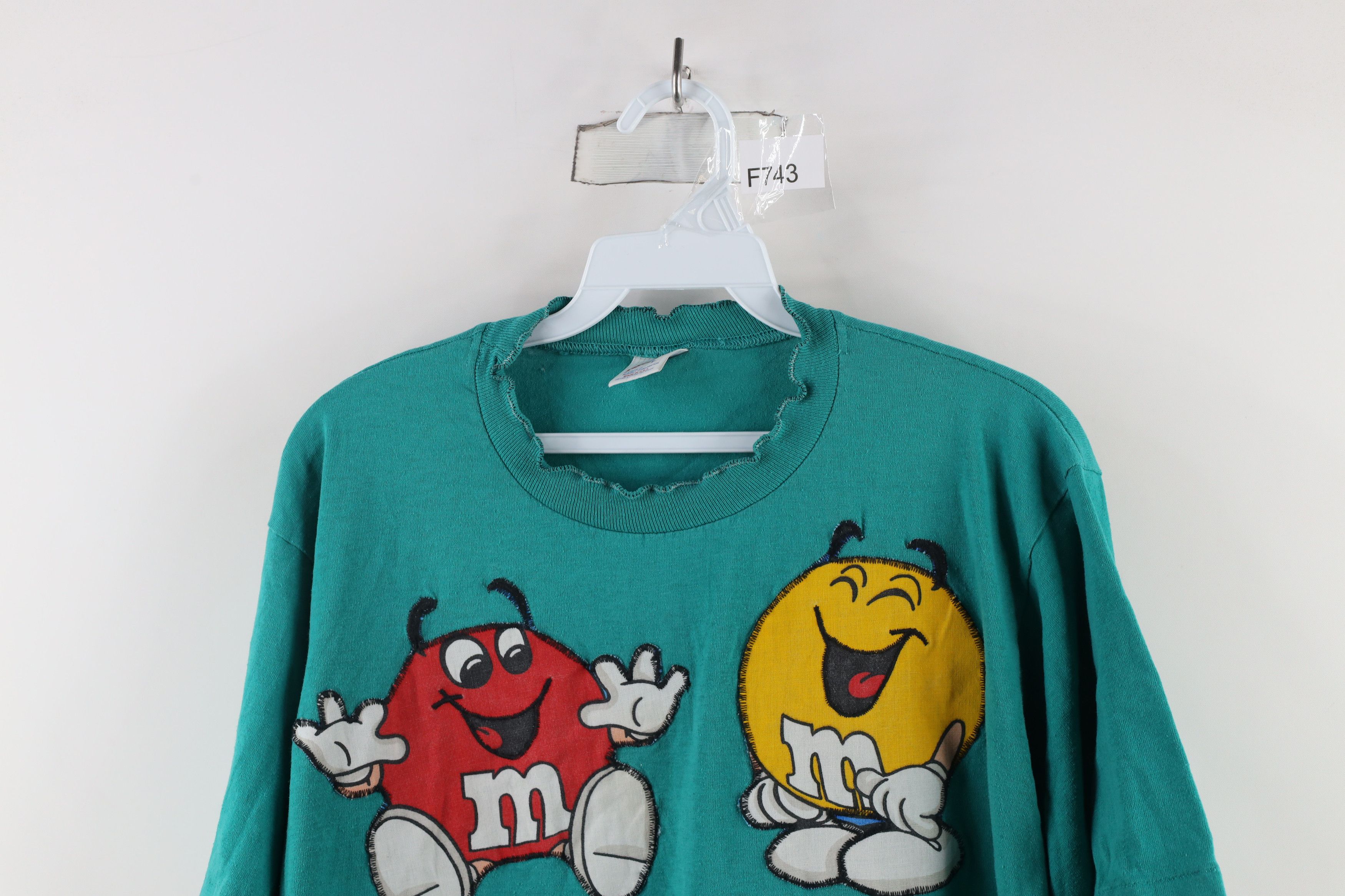 Vintage Vintage 90s Mars Candy M&Ms Short Sleeve T-Shirt USA Size L / US 10 / IT 46 - 2 Thumbnail