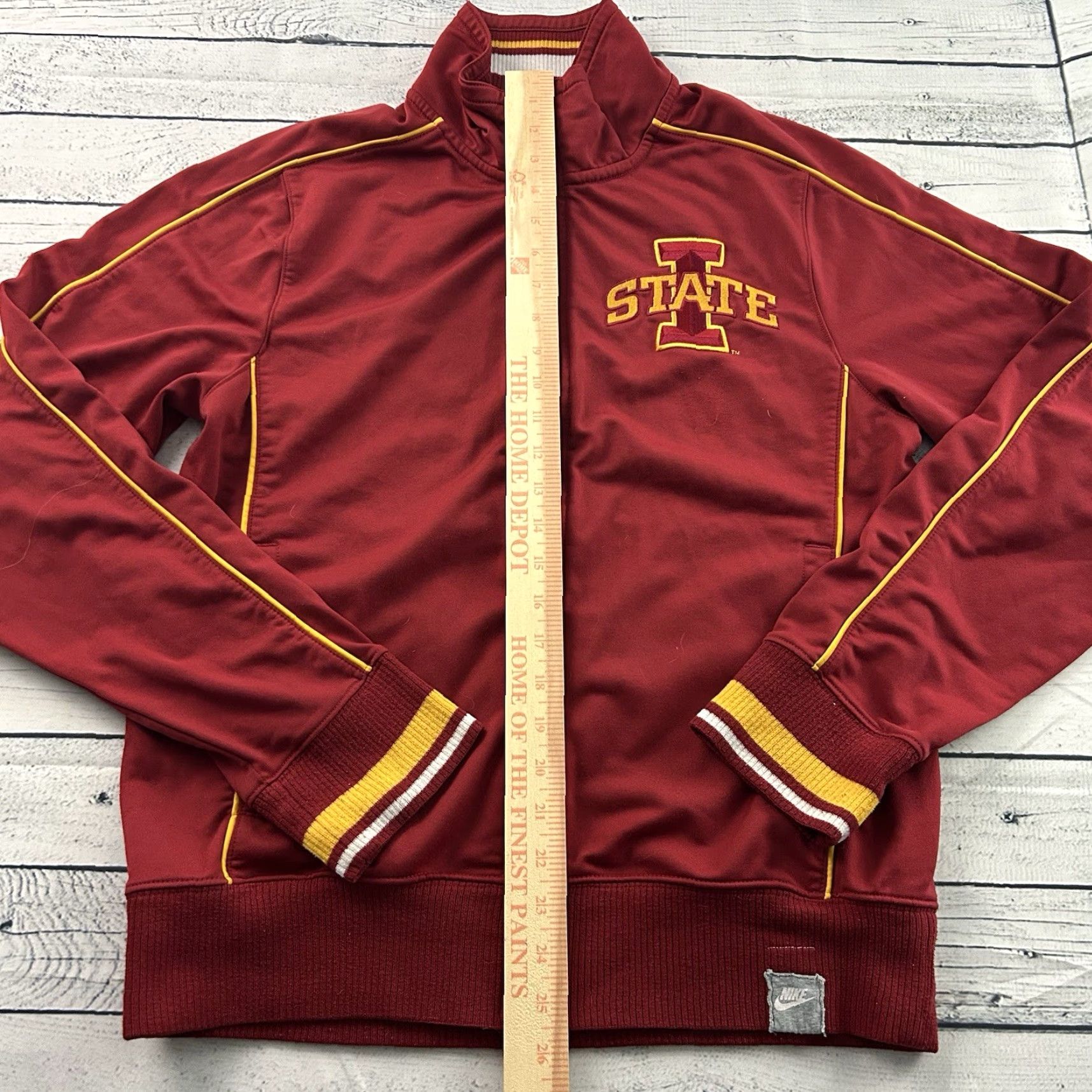 Nike Nike Iowa State Full Zip Track Jacket Mens M Maroon Red Ground State Theme Track Jacket Mens M Maroon Red Nike Iowa State Full Zip Size US M / EU 48-50 / 2 - 5 Thumbnail