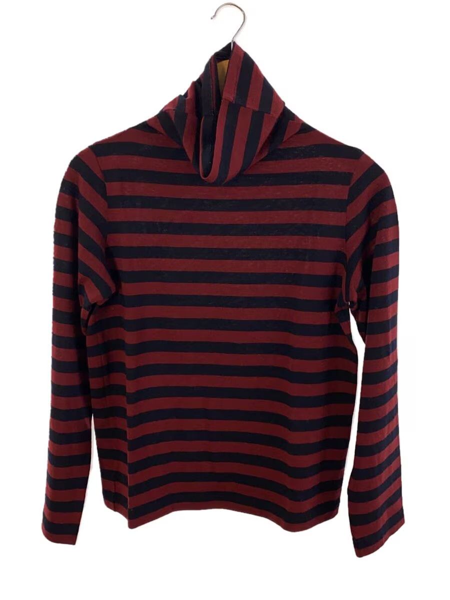 1998 Turtleneck Striped Wool Knit Sweater