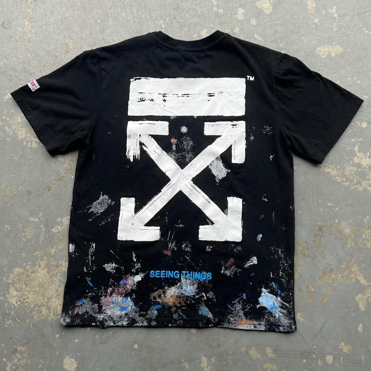 Off White Off White Seeing Things T Shirt Grailed