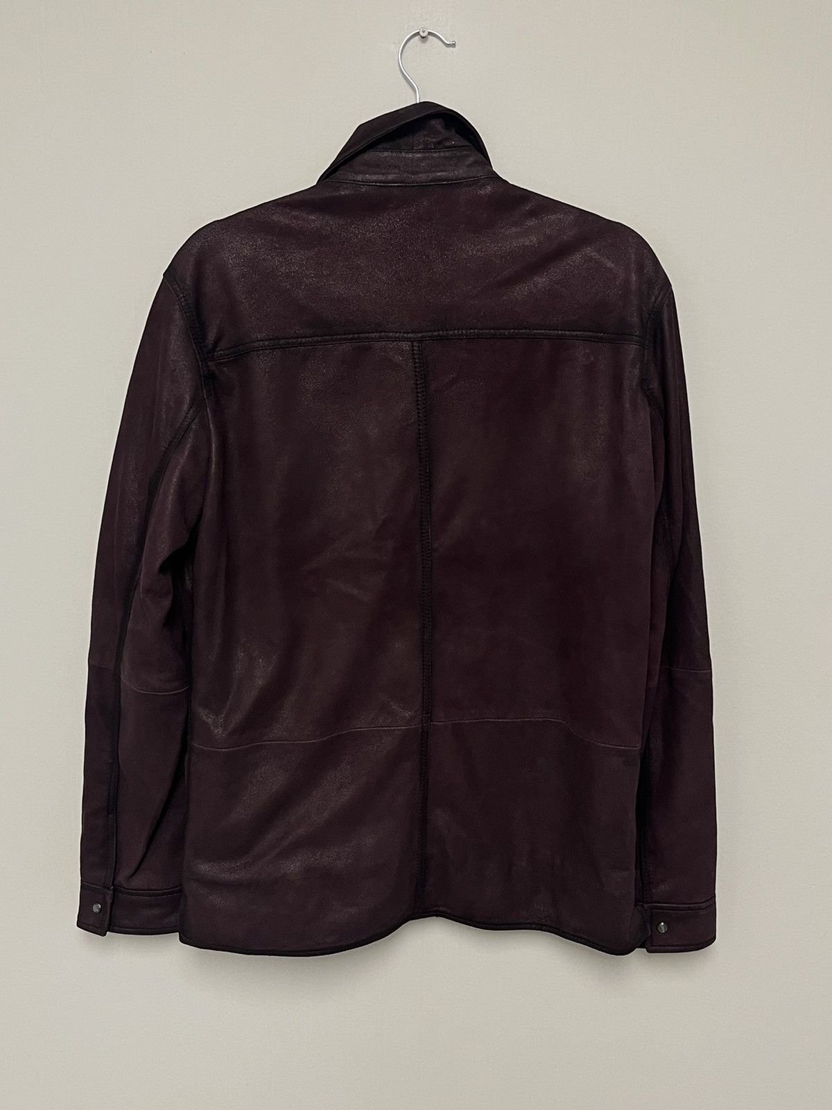 John Varvatos Lionel Leather Shirt Jacket. 50 medium Size US M / EU 48-50 / 2 - 9 Thumbnail