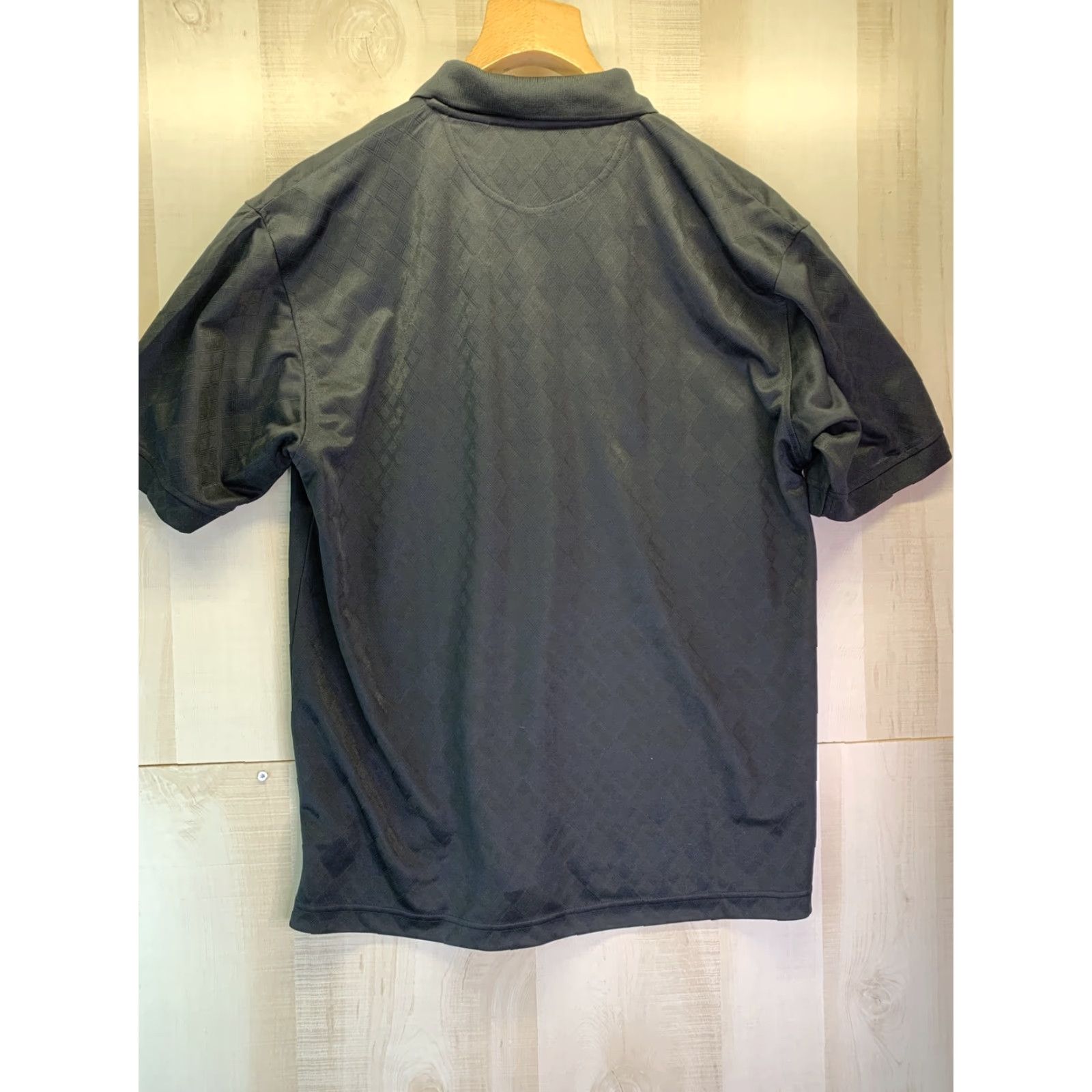 Vintage Hathaway Polo Shirt Men’s M Black Short Sleeve Collared Classic Casual Golf Prep - Size US M / EU 48-50 / 2 - 4 Thumbnail