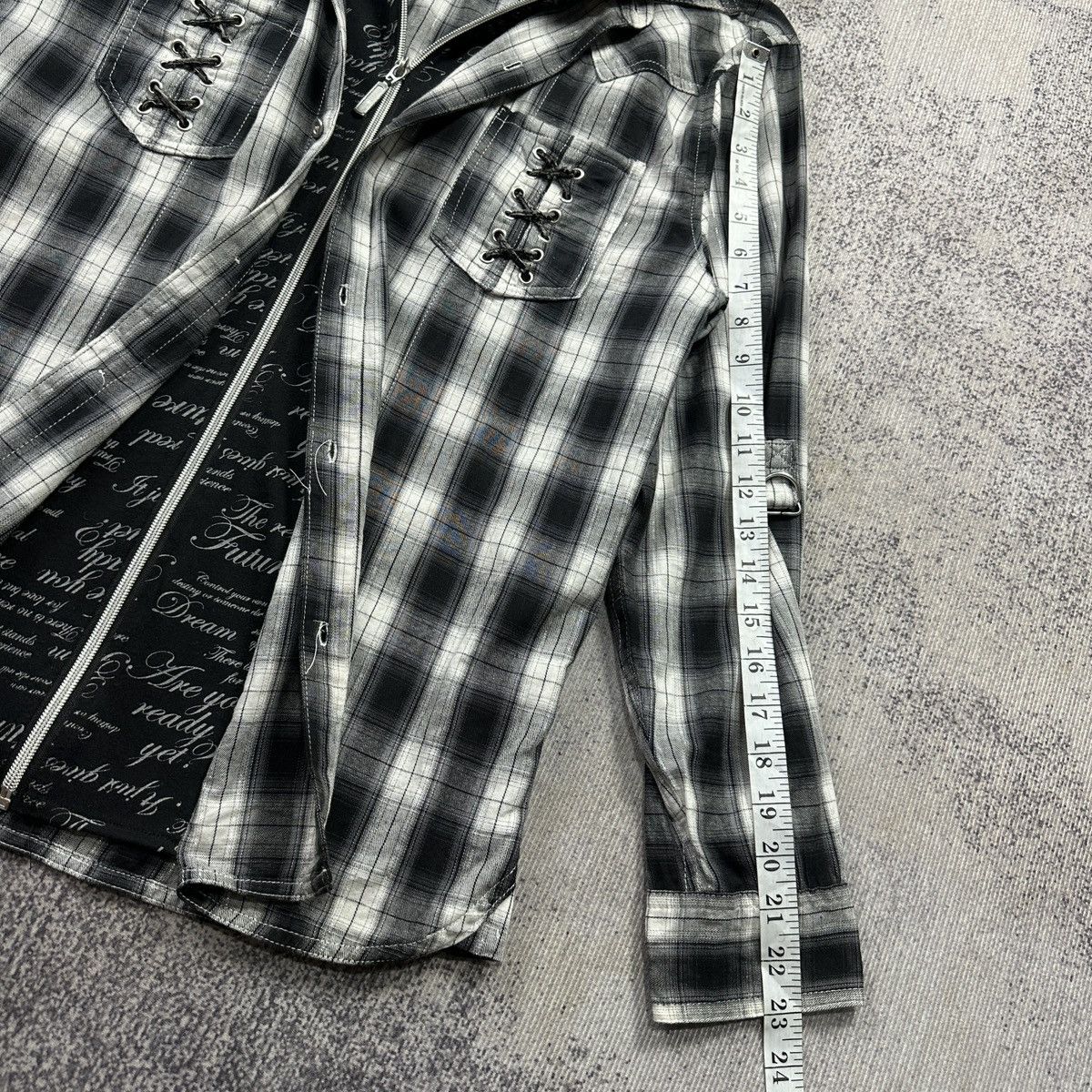 Japanese Brand 31040 Dhome hoodie shirt Size US M / EU 48-50 / 2 - 8 Thumbnail