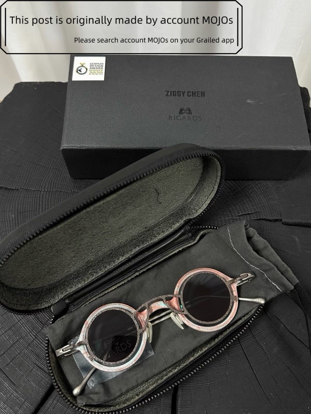 Rigards × Ziggy Chen Ziggy Chen x Rigards RG1911CU Sunglasses mojos6 Size ONE SIZE - 1 Thumbnail