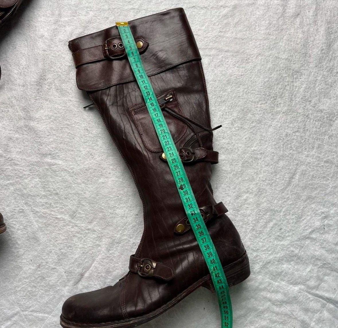 Vintage Vintage High Boots Moto Biker Size US 10 / IT 40 - 4 Thumbnail