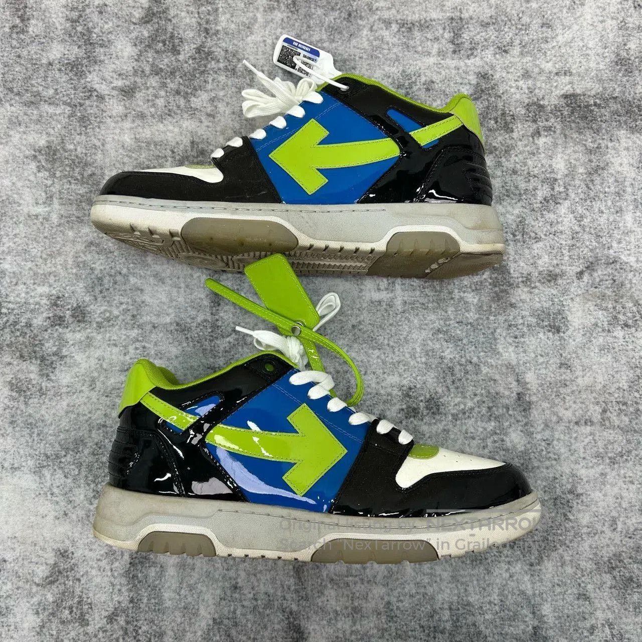Off-White off-white out of office color-block sneakers. Size US 10 / EU 43 - 3 Thumbnail