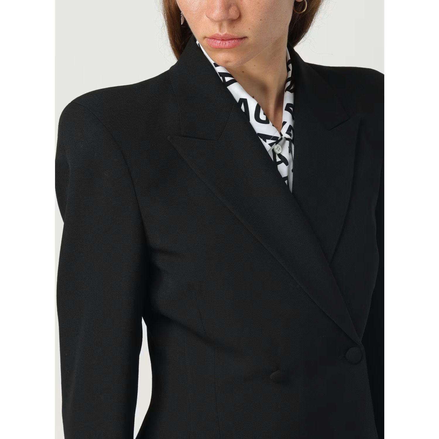 Balenciaga NWT 2023 Balenciaga Round Shoulder Waisted Jacket - FR 40 Size L / US 10 / IT 46 - 17 Thumbnail