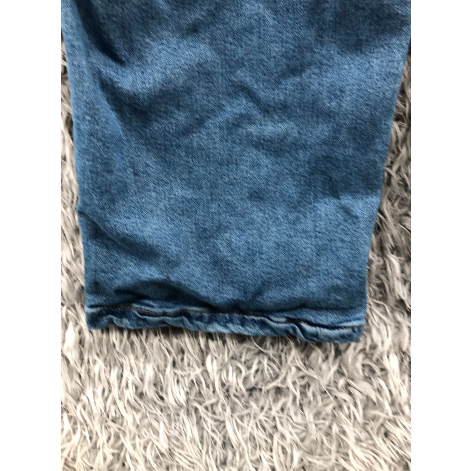 Levi's VINTAGE Levis Mile High Cropped Wide Leg Jeans Womens Medium Wash Blue 25 Regular Jeans Size 42" / US 20 - 7 Thumbnail