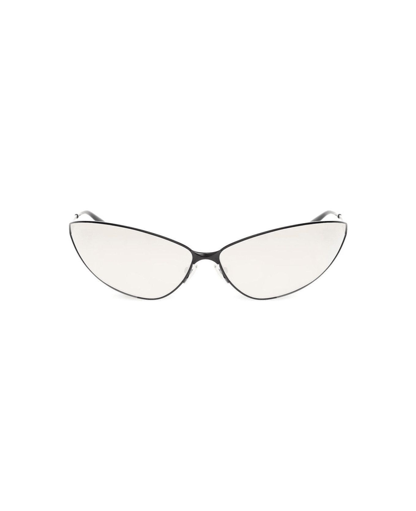 o1tr1nto1125 Size: OS / Razor Cat Mirror Sunglasses Ivory