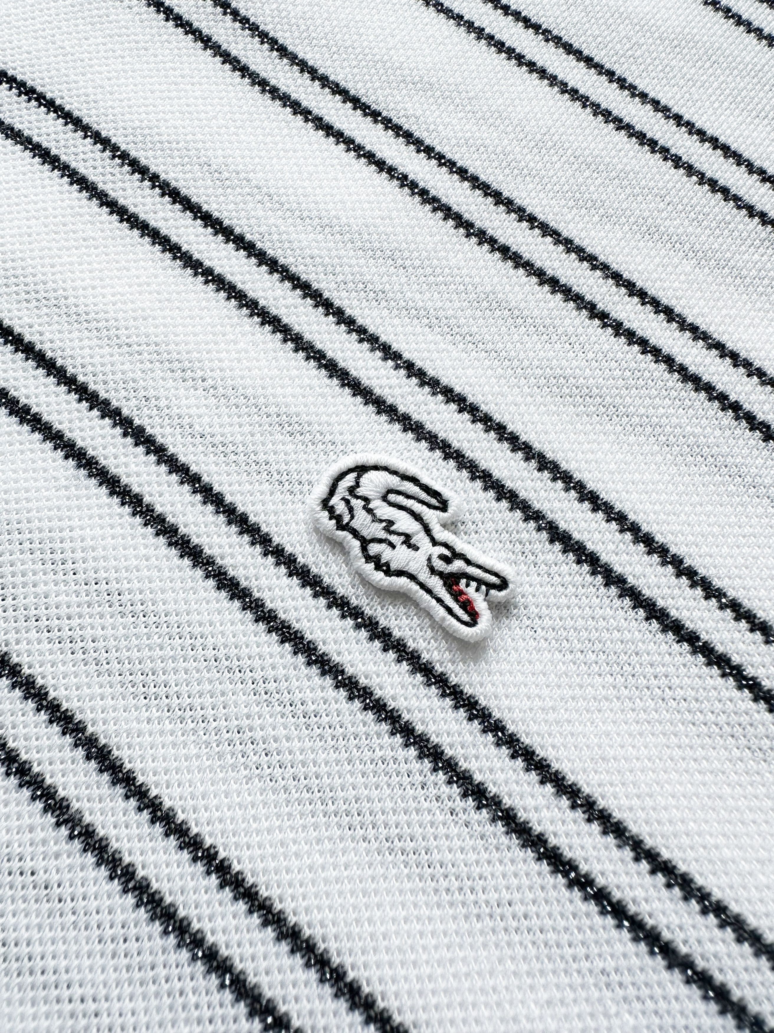 Lacoste Lacoste white striped belted polo dress Size M / US 6-8 / IT 42-44 - 5 Thumbnail