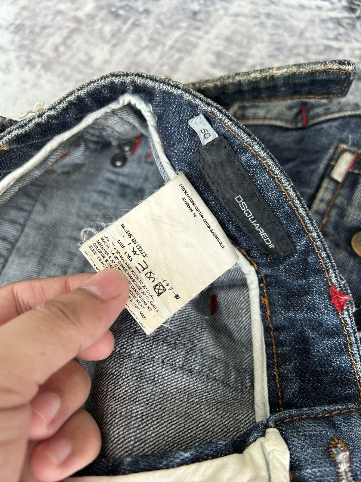 Dsquared2 Dsquared2 Cargo Distressed jeans Size US 34 / EU 50 - 21 Thumbnail