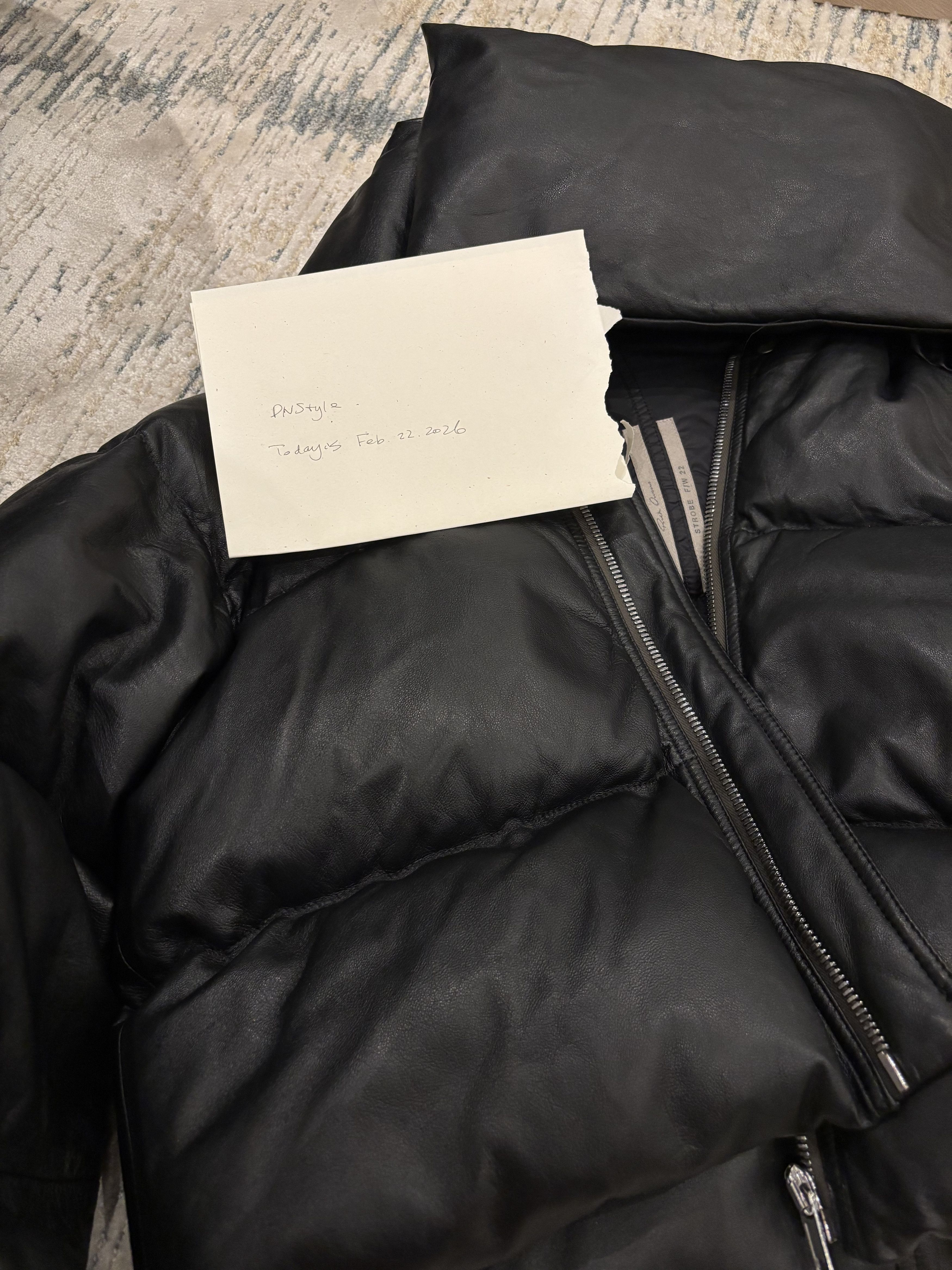 Rick Owens lamb leather jacket Size XS / US 0-2 / IT 36-38 - 5 Thumbnail