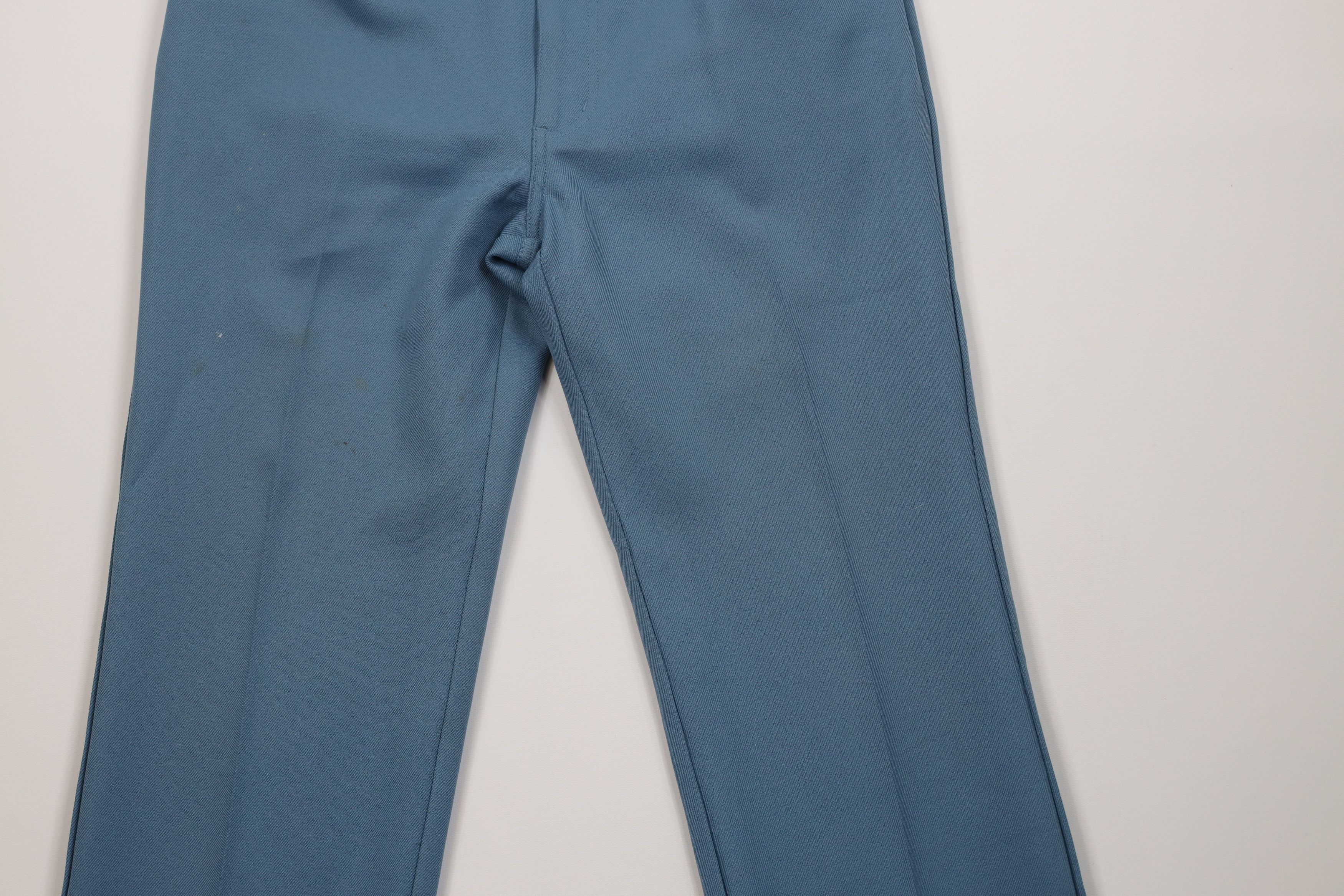 Vintage Vintage 90s Streetwear Knit Flared Wide Leg Chino Pants Size US 32 / EU 48 - 3 Thumbnail