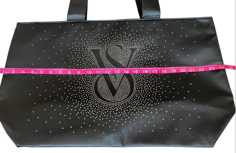 Designer NWT Victoria Secret Bling Tote/Handbag Large Size ONE SIZE - 4 Thumbnail