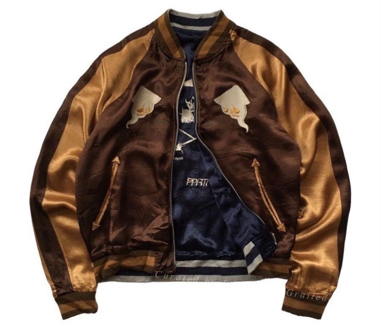 Vintage Vintage PPFM 2000s Sukajan Reversible Jacket Size US M / EU 48-50 / 2 - 1 Thumbnail