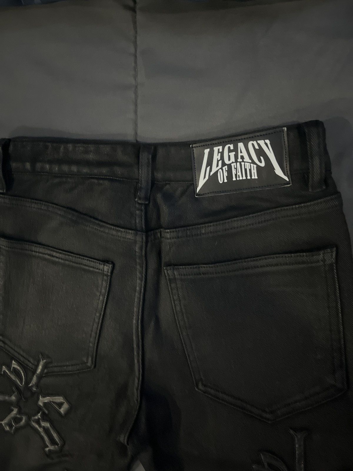 Destroy Lonely × Ken Carson × Playboi Carti LGCY Wax Denim | Grailed