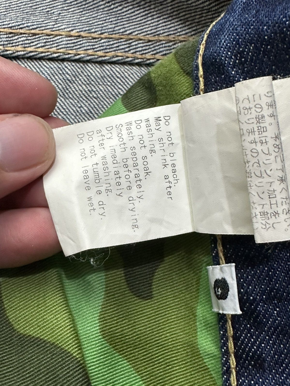 Bape A Bathing Ape Denim Size US 34 / EU 50 - 16 Thumbnail
