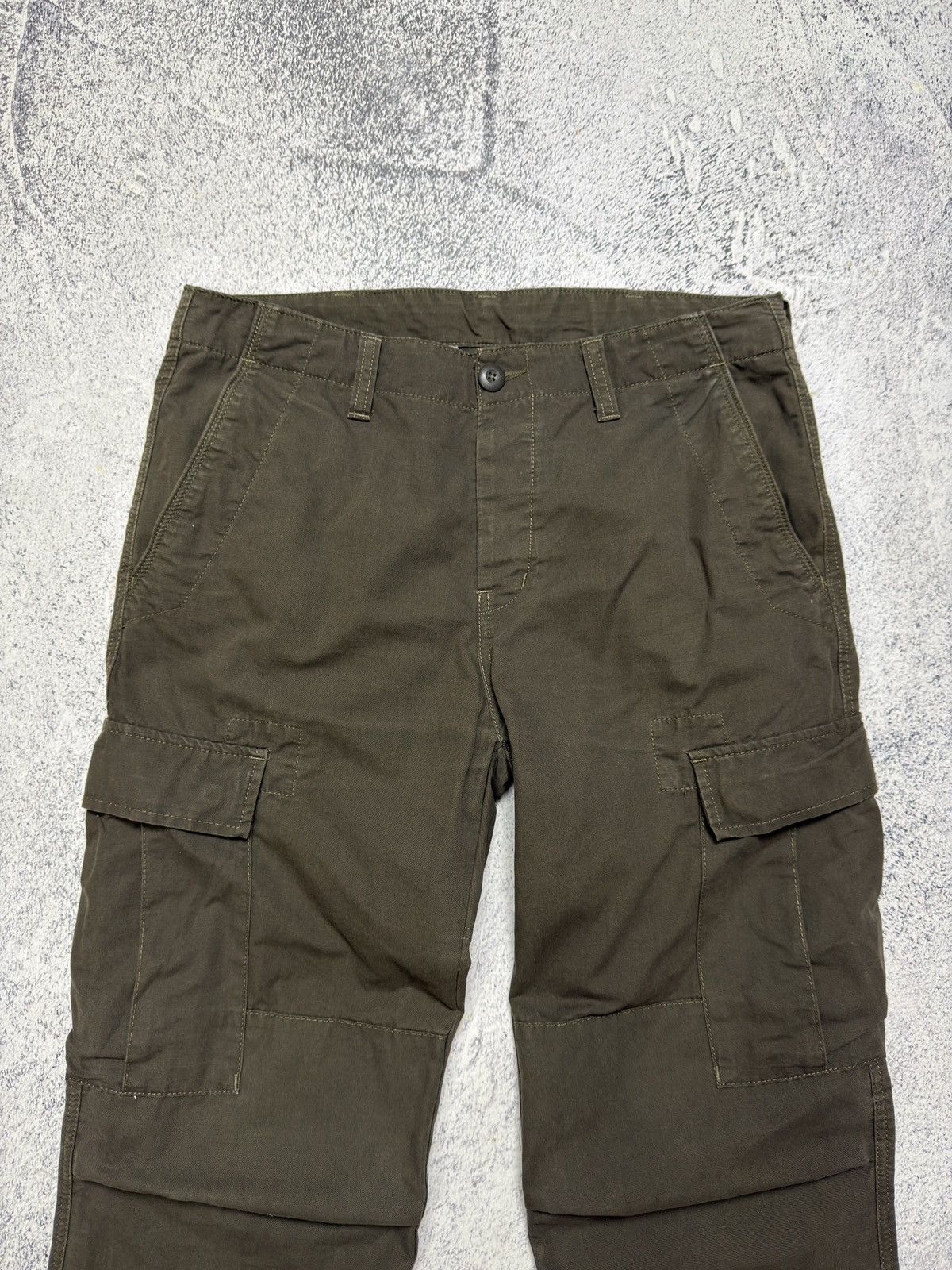 Carhartt Vintage Carhartt WIP Motown Cargo Pants Military Green Size US 32 / EU 48 - 15 Thumbnail
