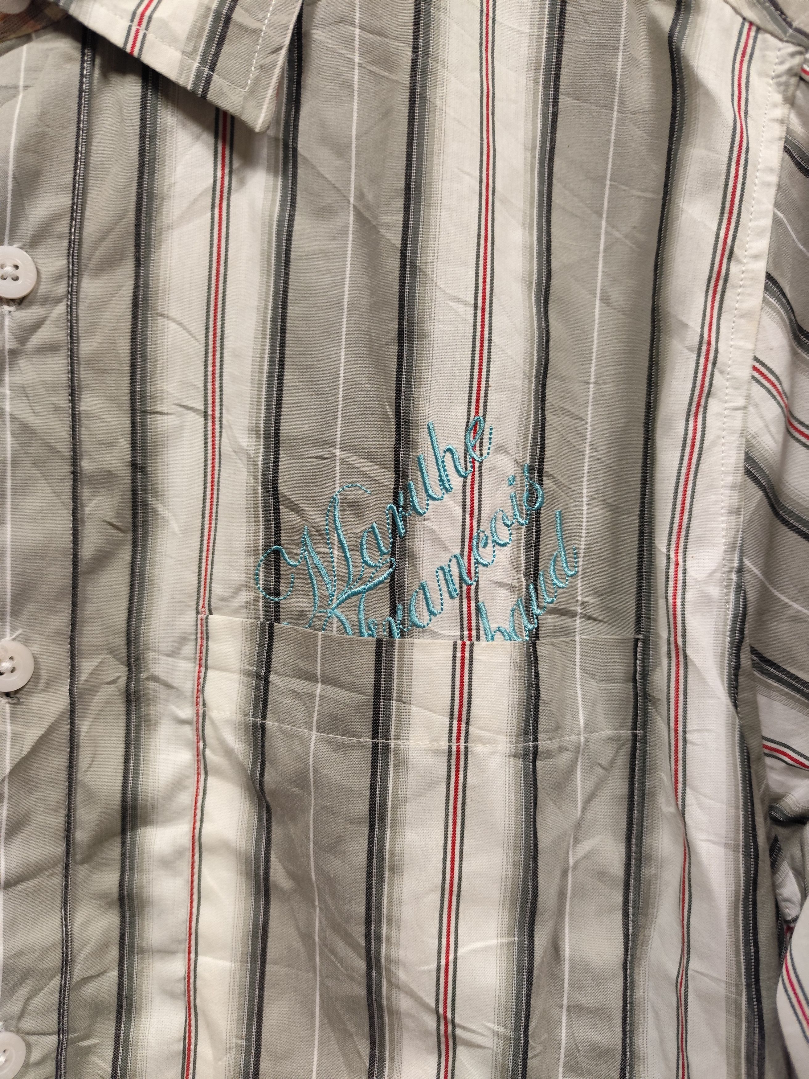 Marithe + Francois Girbaud Marithe Girbaud Francois Button Up Shirt Size US XL / EU 56 / 4 - 4 Thumbnail