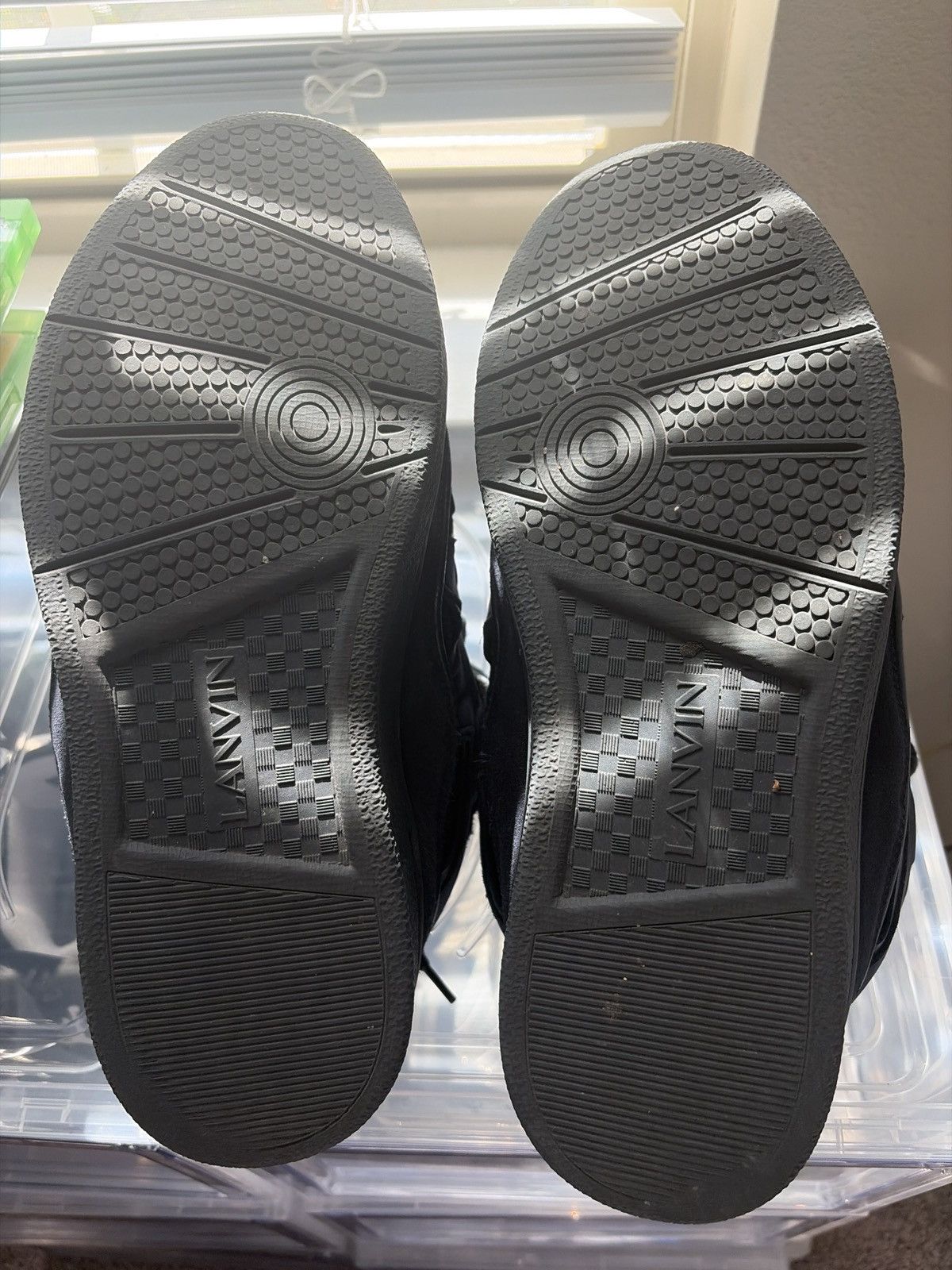 Lanvin Lanvin Curb Sneakers Navy Blue Size US 8 / EU 41 - 5 Thumbnail