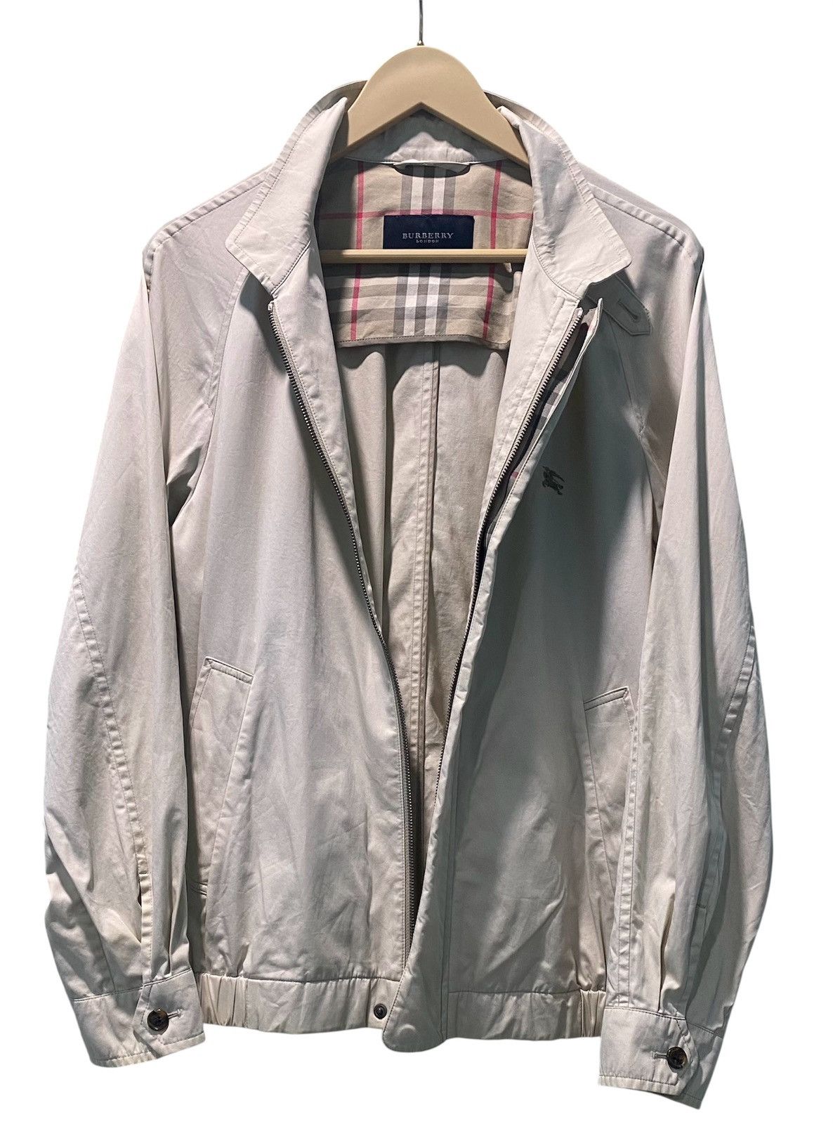 Burberry Burberry Bomber Jacket Embroidery Logo Made Japan Size US M / EU 48-50 / 2 - 3 Thumbnail