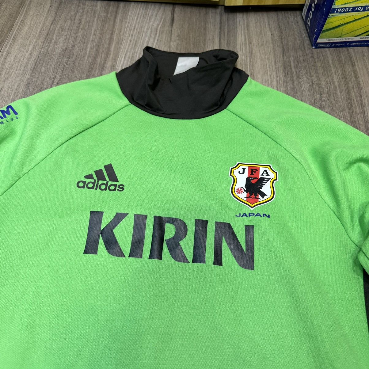 Adidas Japan 15/16 player issued training sweater Size US L / EU 52-54 / 3 - 3 Thumbnail