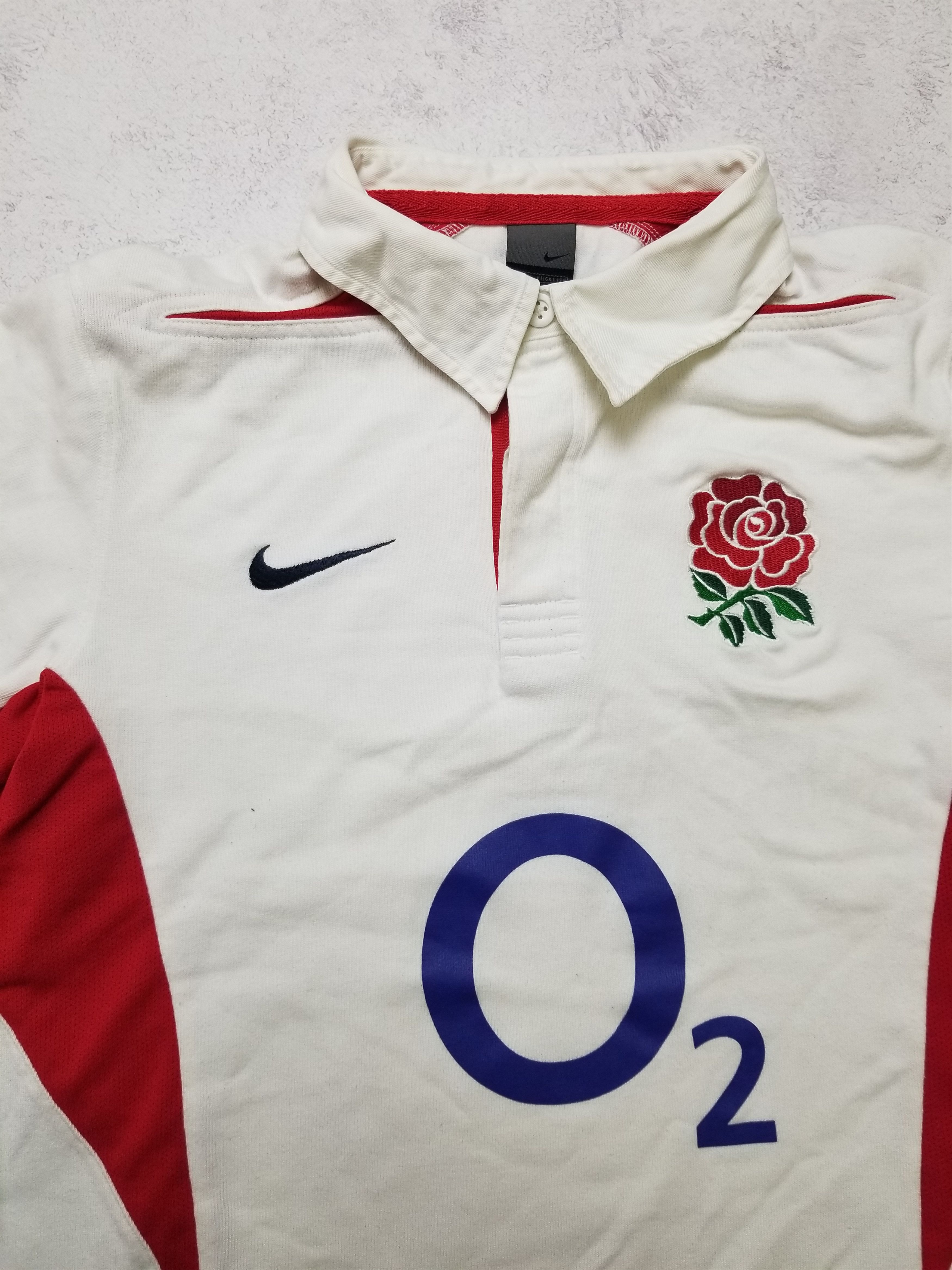 Nike Nike England 2003/2004 Rugby Union Home Shirt Jersey Size US M / EU 48-50 / 2 - 5 Thumbnail