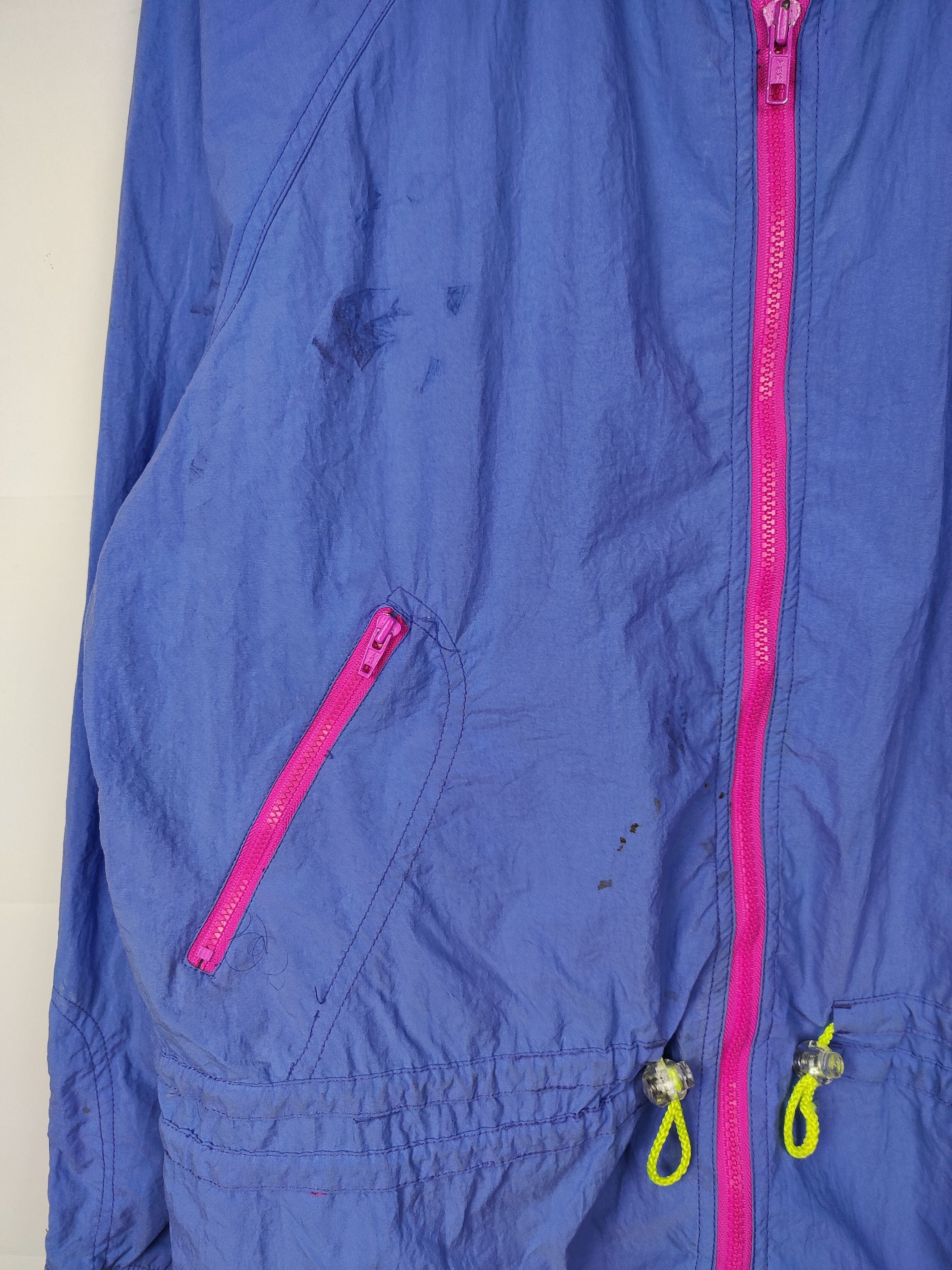 Nike × Vintage Vintage 90s Nike Colourway Windbreaker Jacket Size US L / EU 52-54 / 3 - 3 Thumbnail
