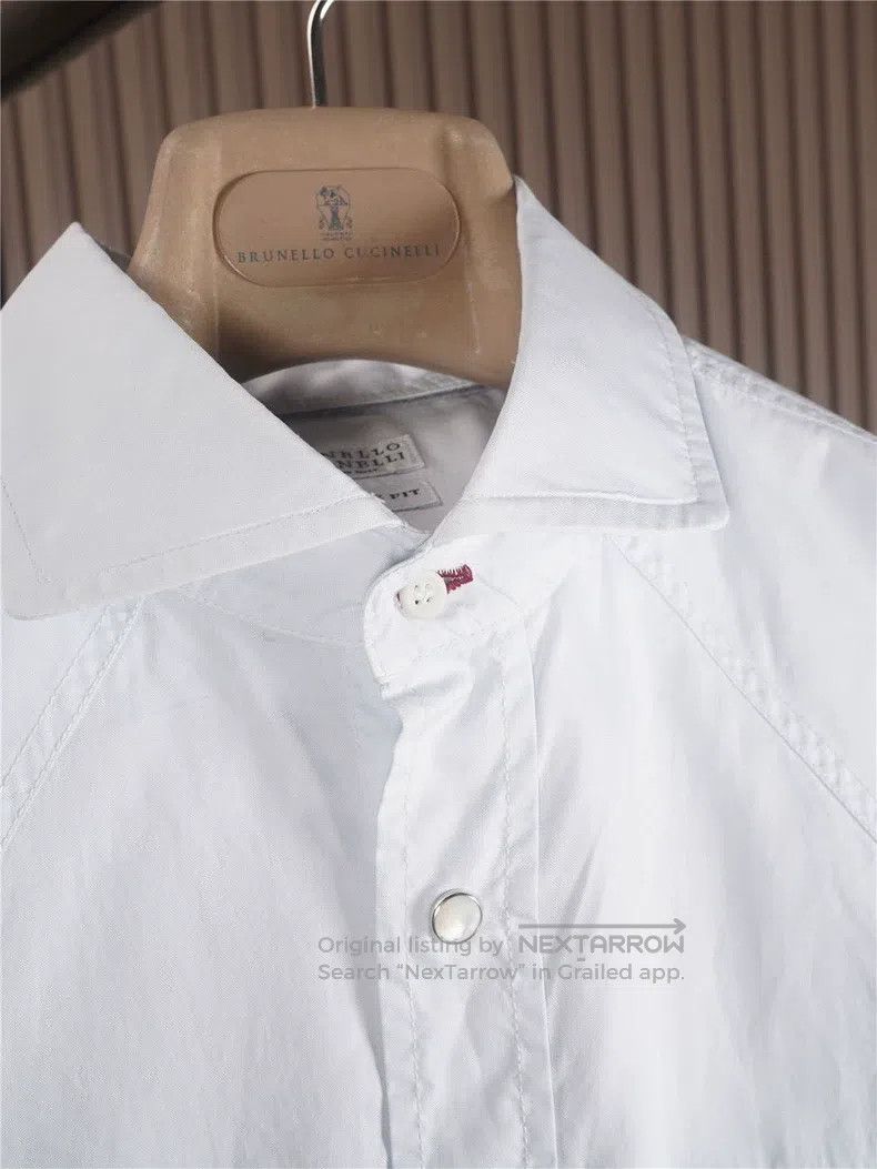Brunello Cucinelli Brunello Cucinelli size 39 Casual Shirt Size US XS / EU 42 / 0 - 3 Thumbnail