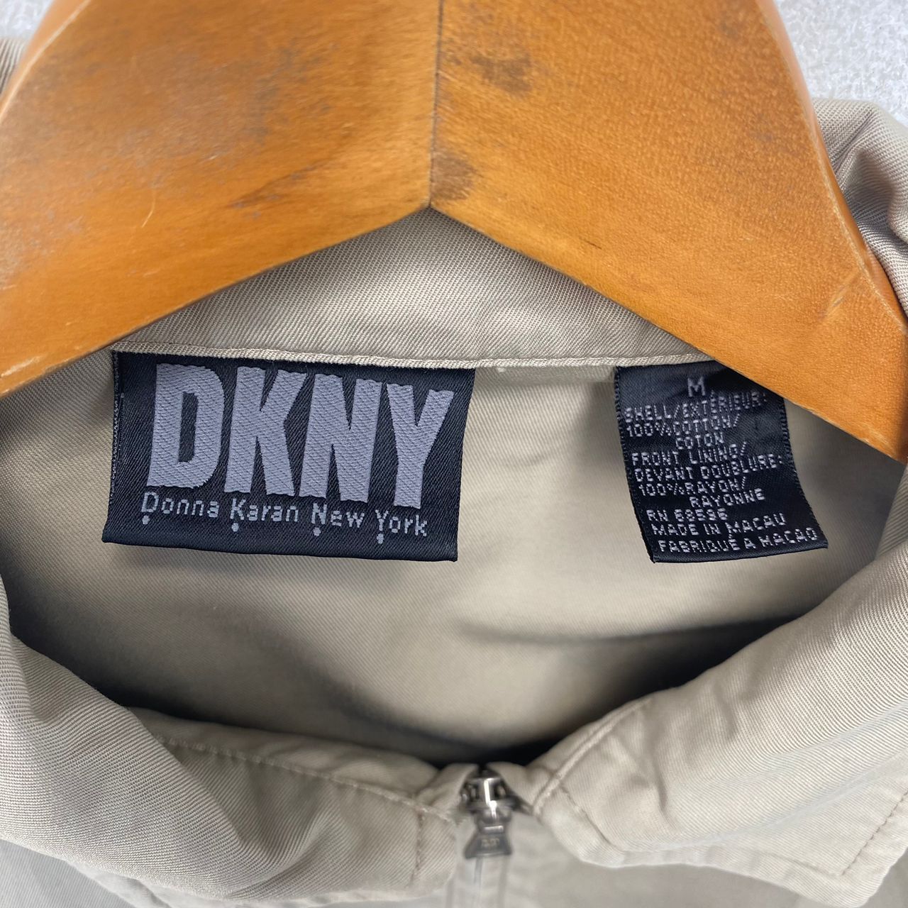 DKNY × Vintage VINTAGE DKNY ZIPPER JACKET MEDIUM LARGE SIZE Size US M / EU 48-50 / 2 - 4 Thumbnail