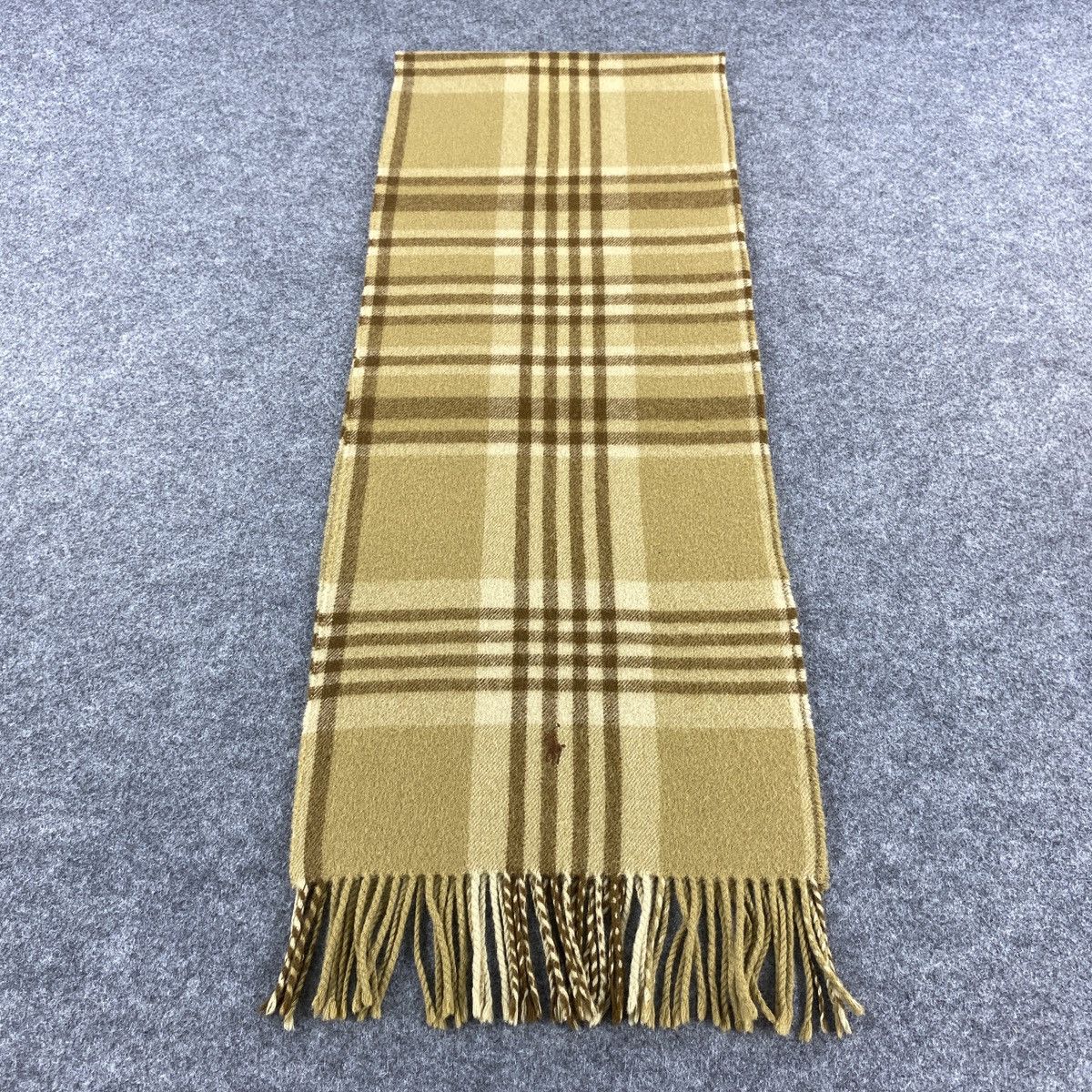 Polo Ralph Lauren × Vintage Polo Ralph Lauren Scarf # Muffler # Neckwear # D560 Size ONE SIZE - 7 Thumbnail