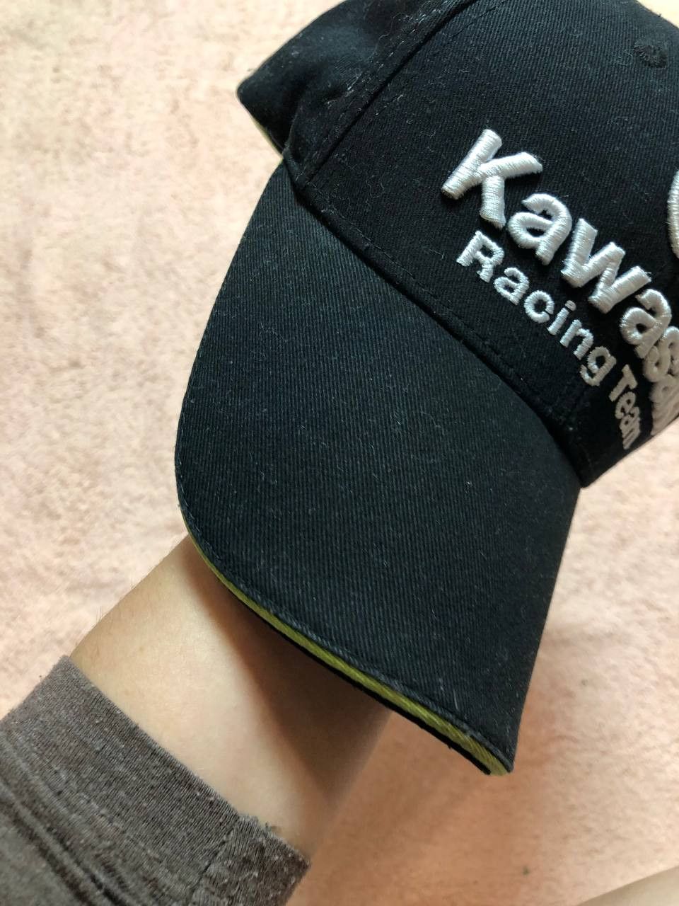 Vintage Cap Y2K Vintage Kawasaki racing team logo streetwear Size ONE SIZE - 7 Thumbnail