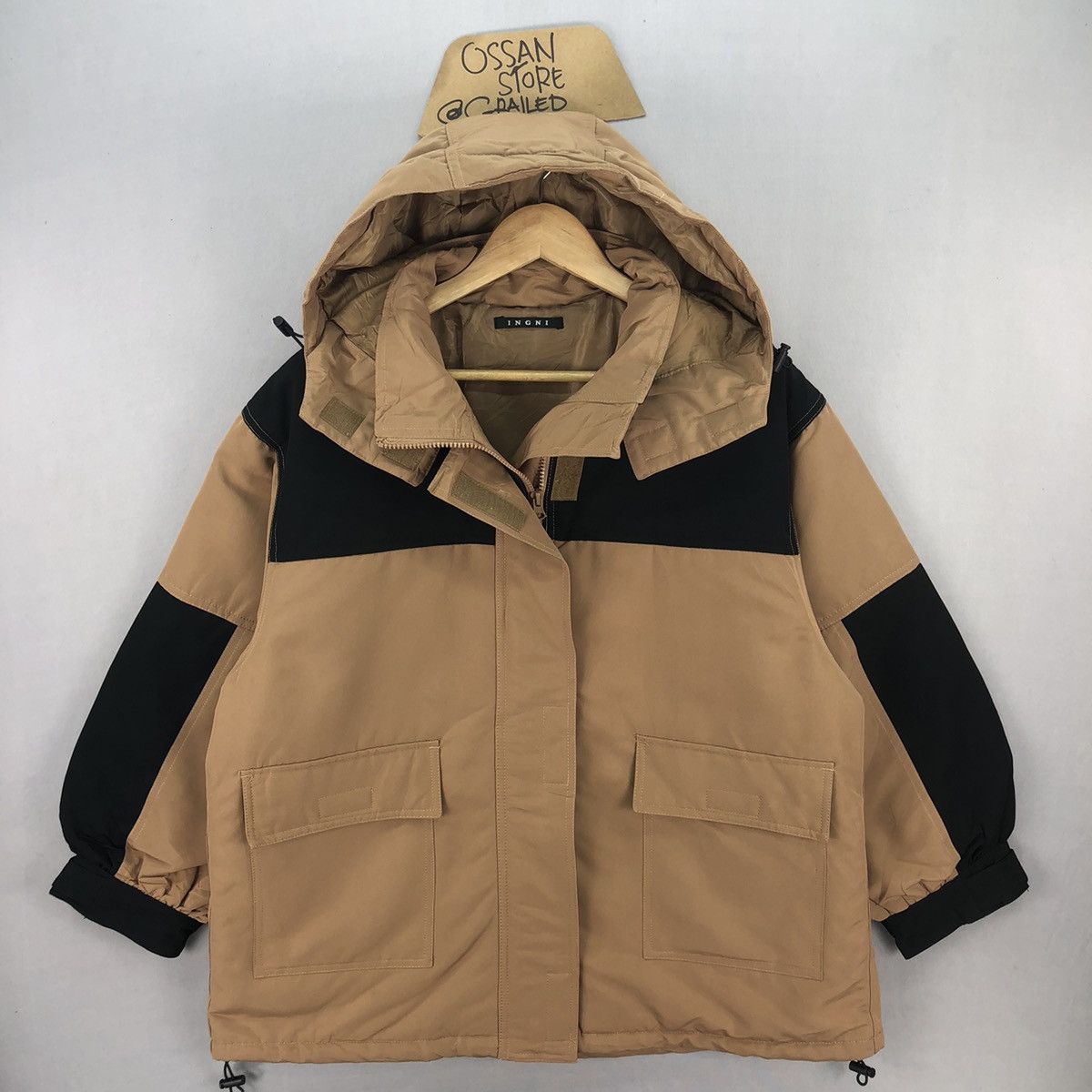 Japanese Brand Japanese Brand Ingni Gorpcore Zipper Jacket Size US L / EU 52-54 / 3 - 1 Thumbnail