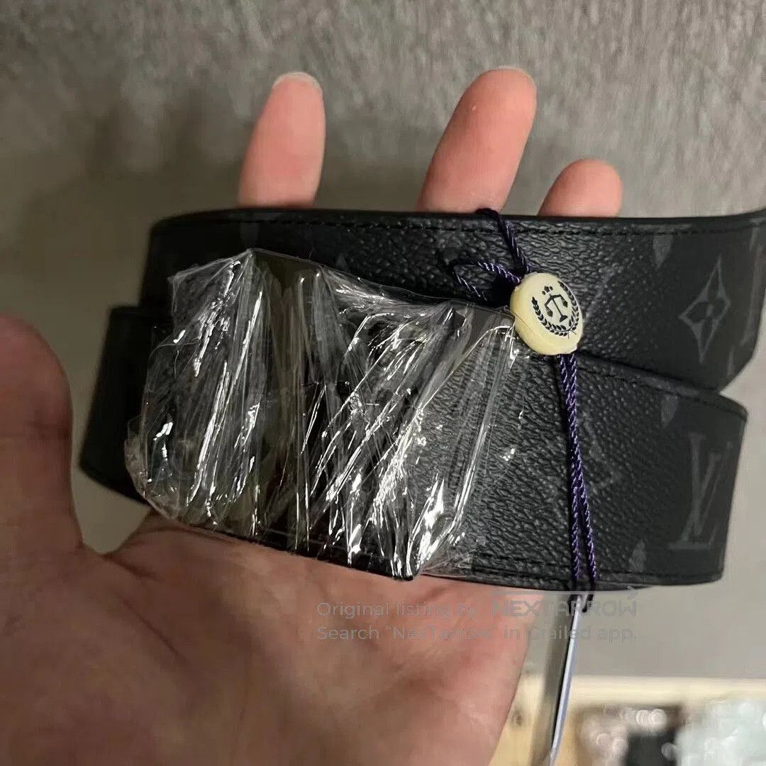 Louis Vuitton louis vuitton silver buckle waist belt. Size ONE SIZE - 2 Thumbnail