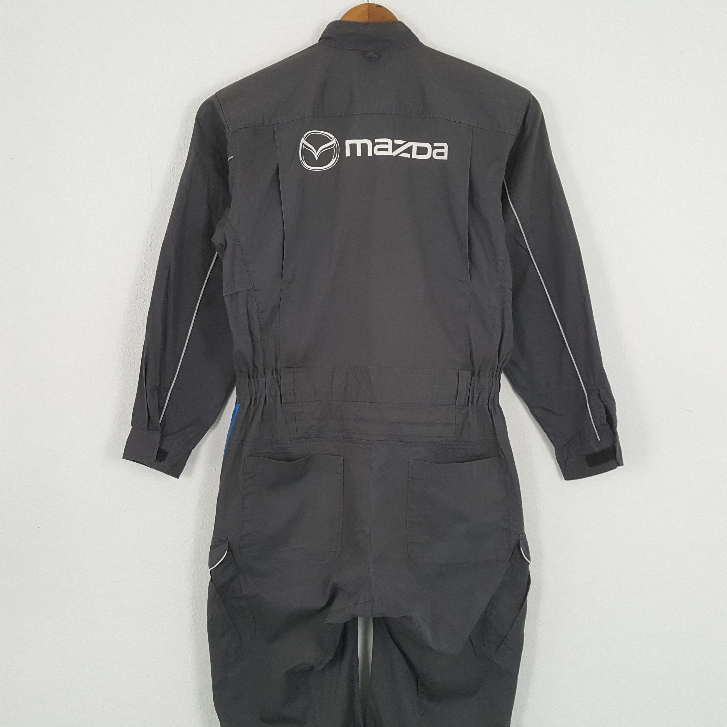 Japanese Brand × Vintage Vintage MAZDA Japanese Racing Motorsport Coverall Jacket Size US XL / EU 56 / 4 - 2 Thumbnail