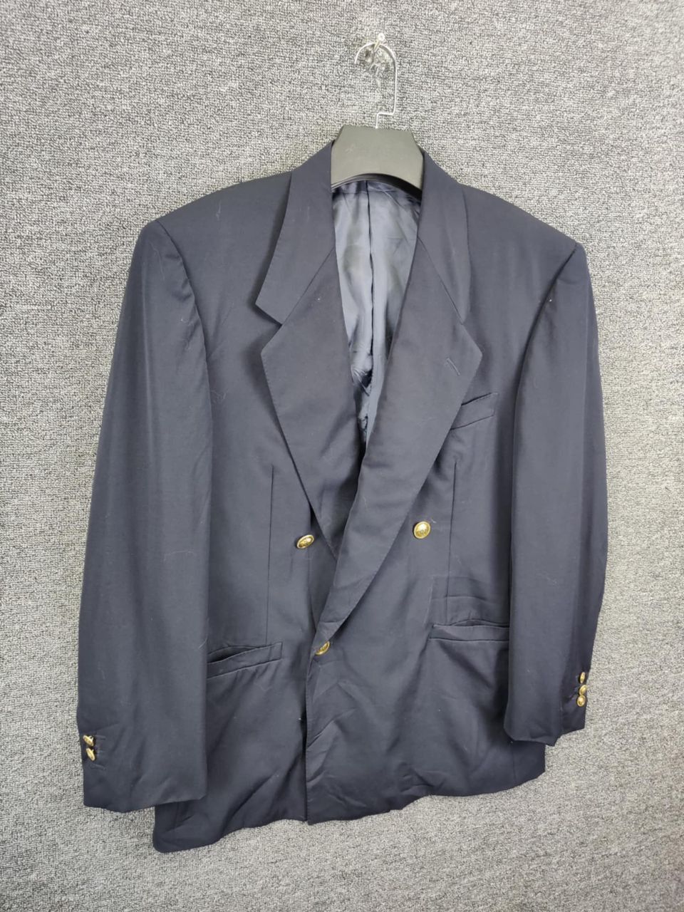 Versace Vintage Gianni Versace Couture Double Breasted Blazer Size US L / EU 52-54 / 3 - 3 Thumbnail